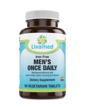 Men's Once Daily Veg Tabs 90 Count