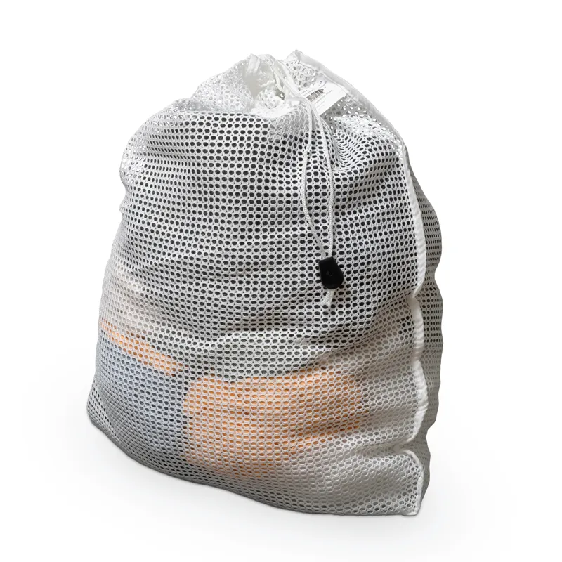 Mesh Bag | 64 x 84cm | drawstring closure | White | Single