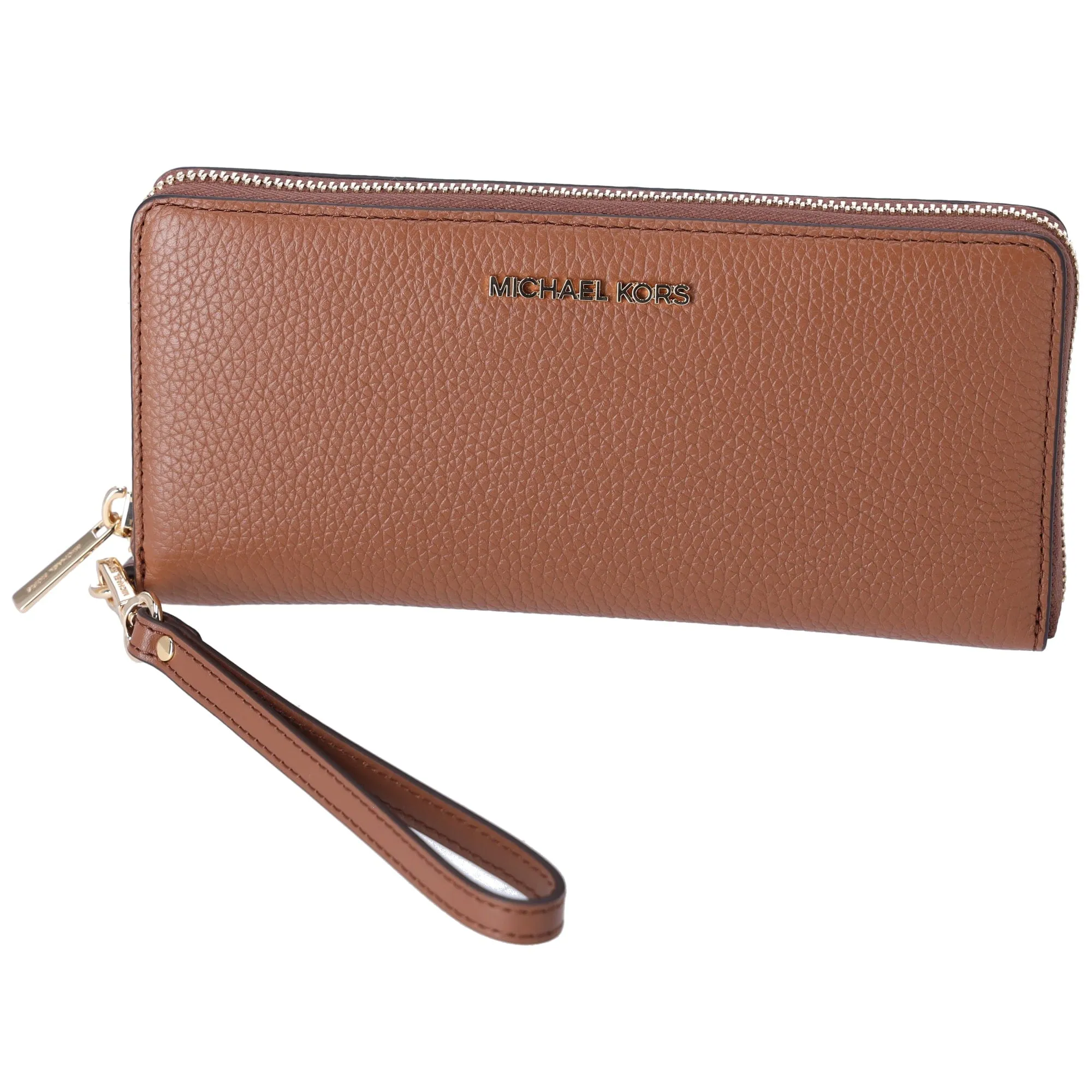 Michael Kors Jet Set Travel Large Continental Pebbled Leather Wallet Luggage