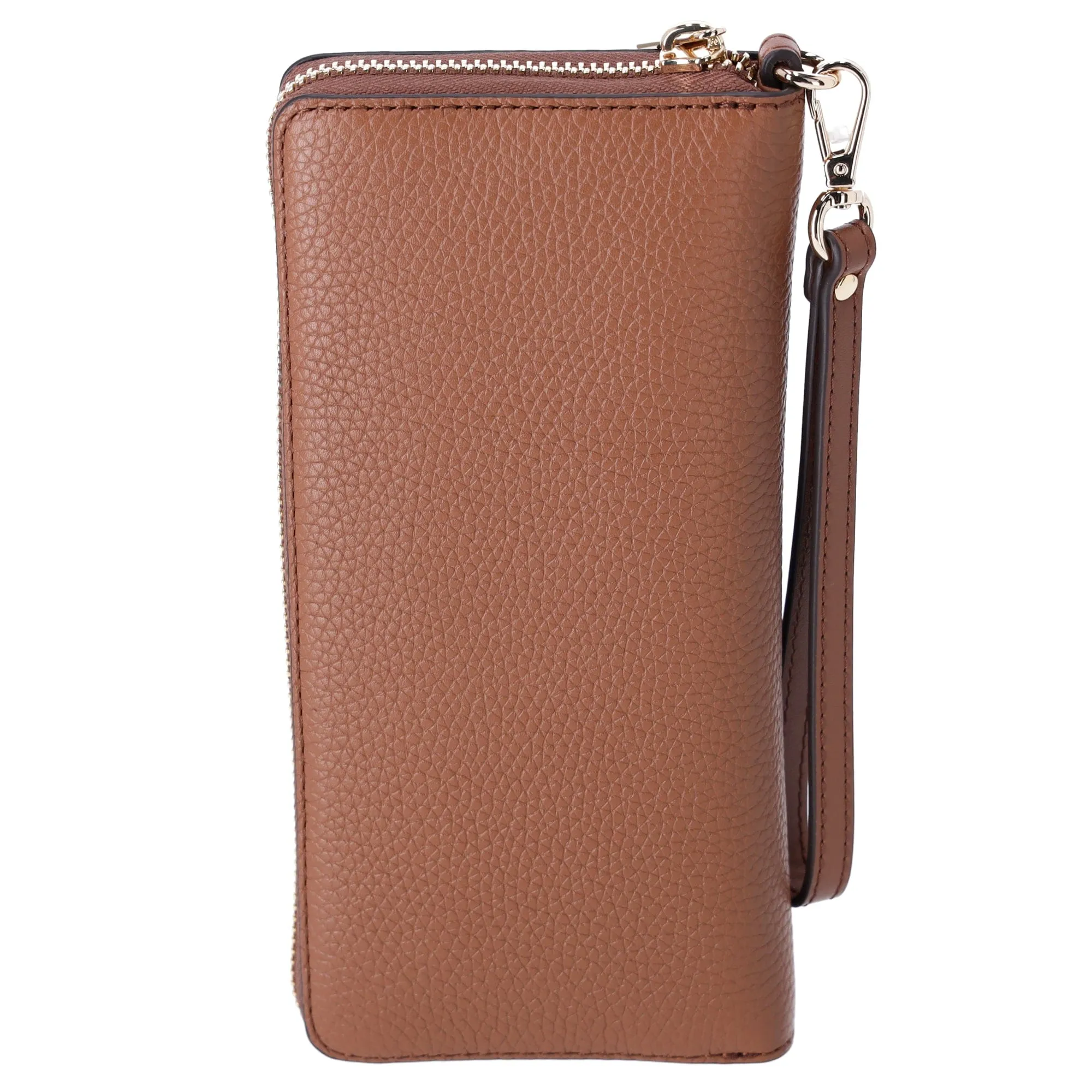 Michael Kors Jet Set Travel Large Continental Pebbled Leather Wallet Luggage
