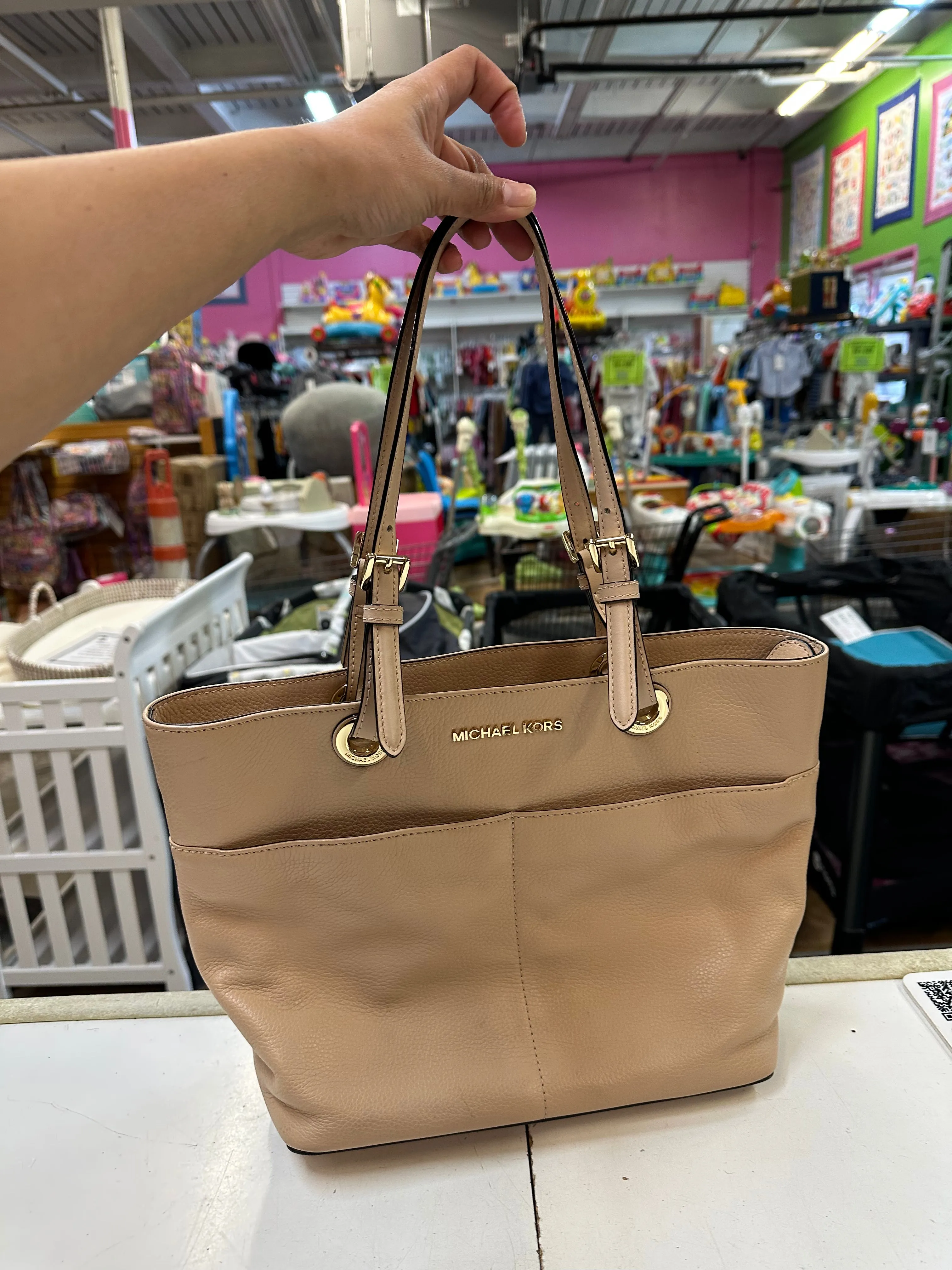 Michael Kors Purse, Tan