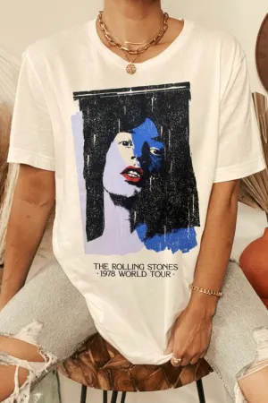 Mick World Tour Vintage Tee