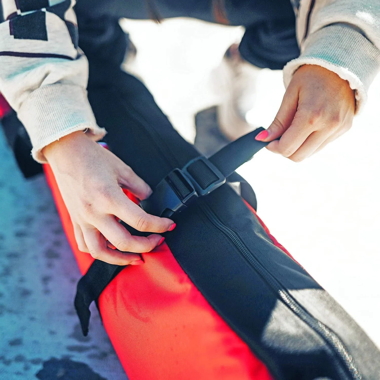 Mogul Padded Ski Bag - Fully Padded Single Ski Travel Bag