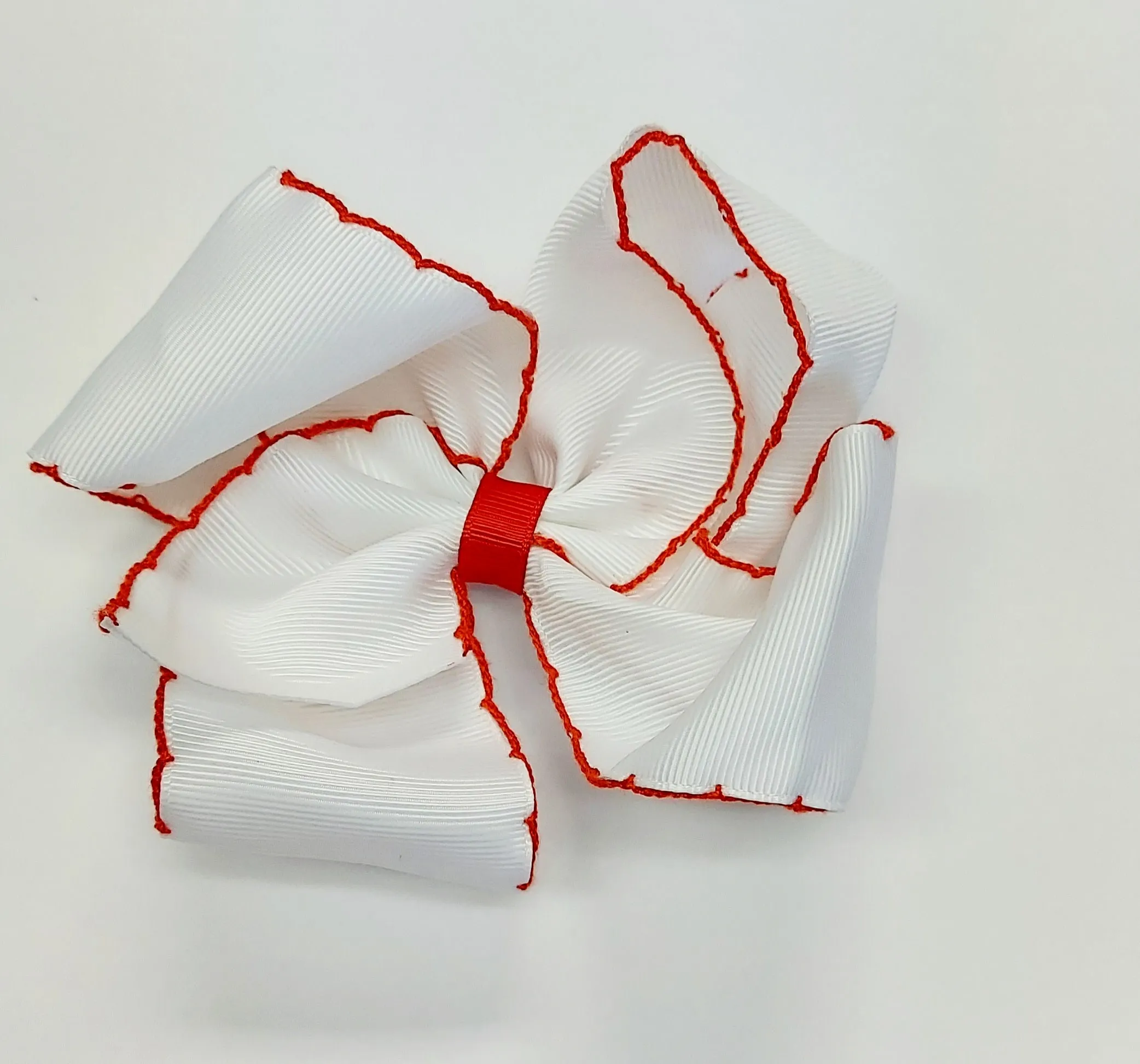 Moonstitch Edging Grosgrain Hairbows