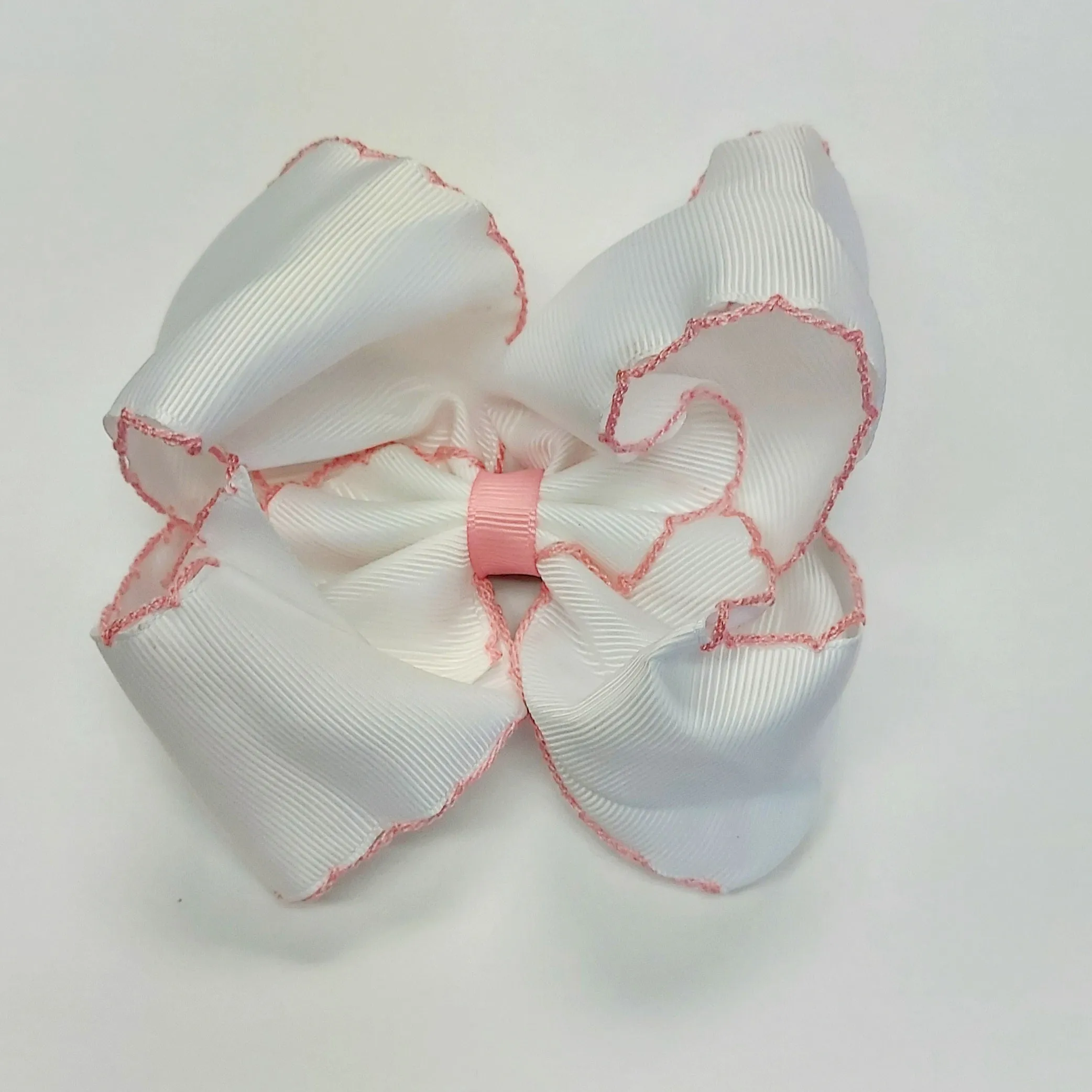 Moonstitch Edging Grosgrain Hairbows