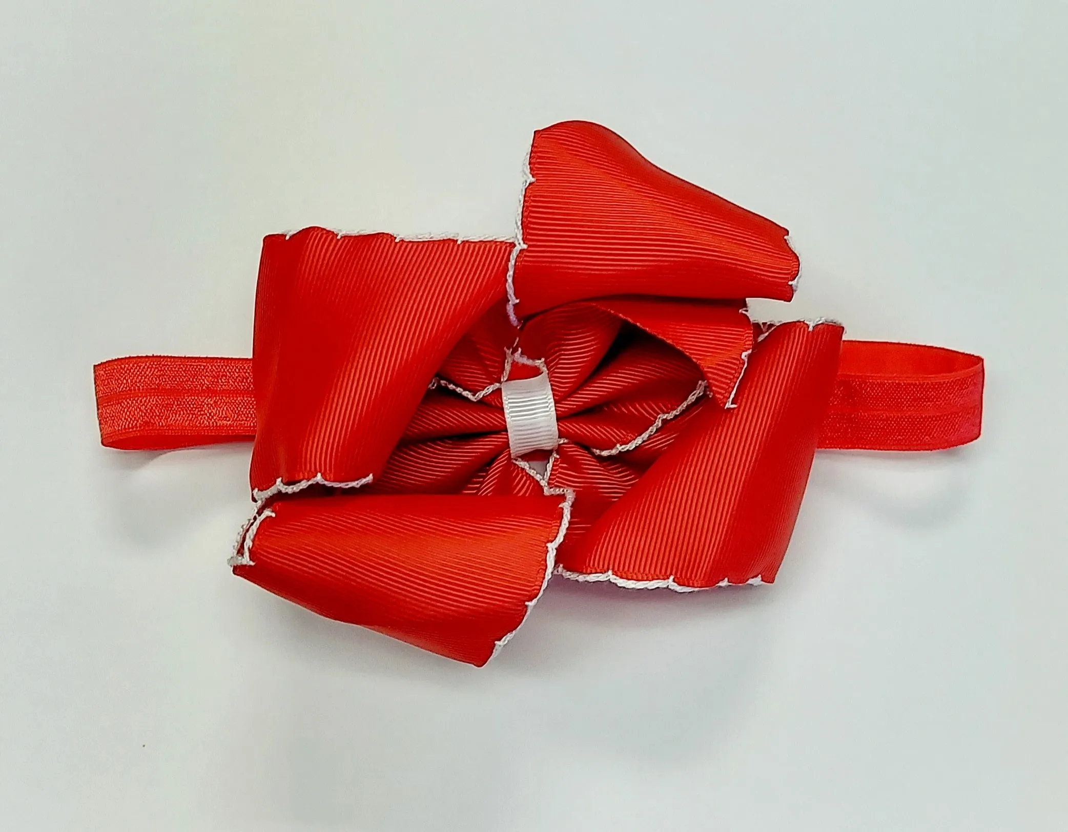 Moonstitch Edging Grosgrain Hairbows