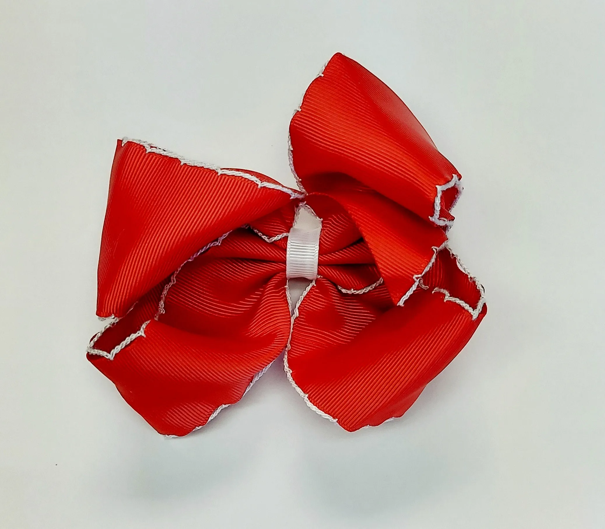 Moonstitch Edging Grosgrain Hairbows