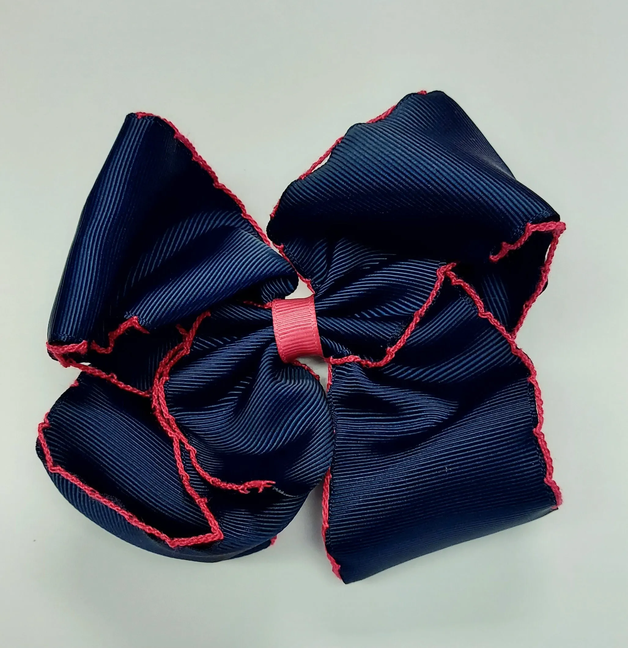 Moonstitch Edging Grosgrain Hairbows