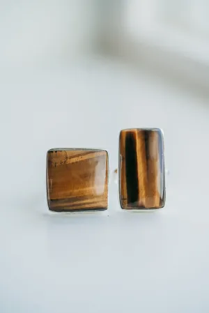 Morgan Ring | Square | Tiger's Eye