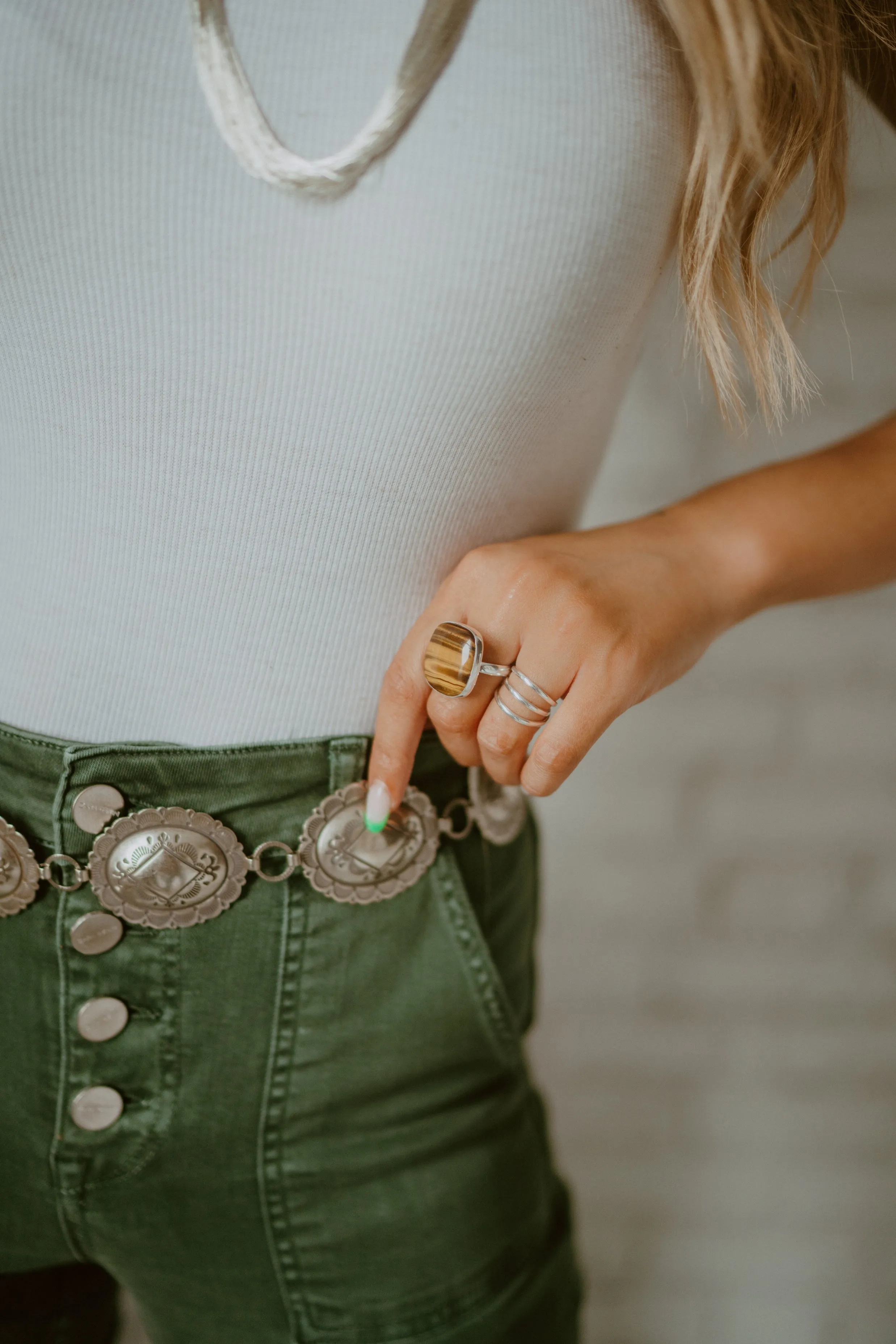Morgan Ring | Square | Tiger's Eye