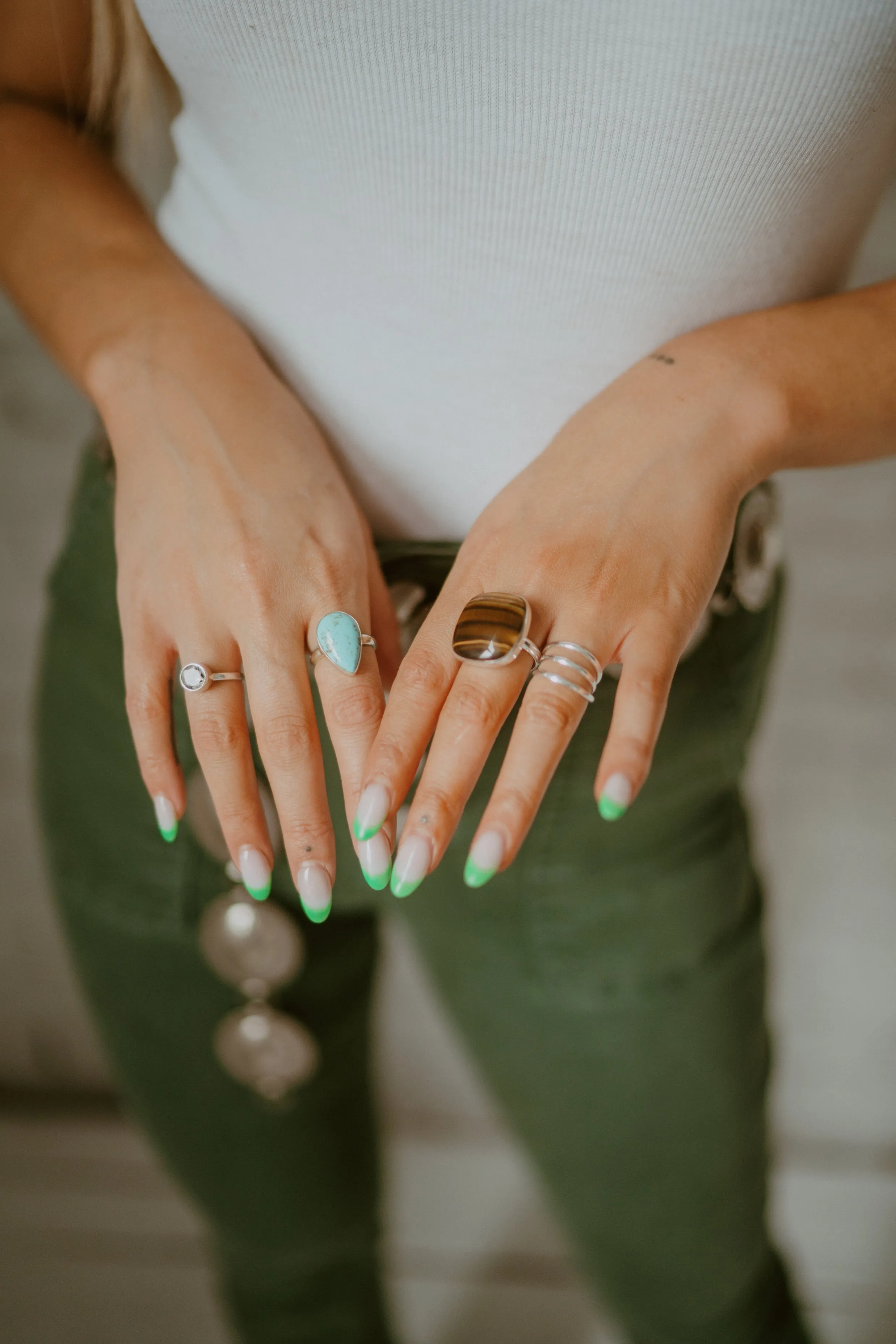 Morgan Ring | Square | Tiger's Eye