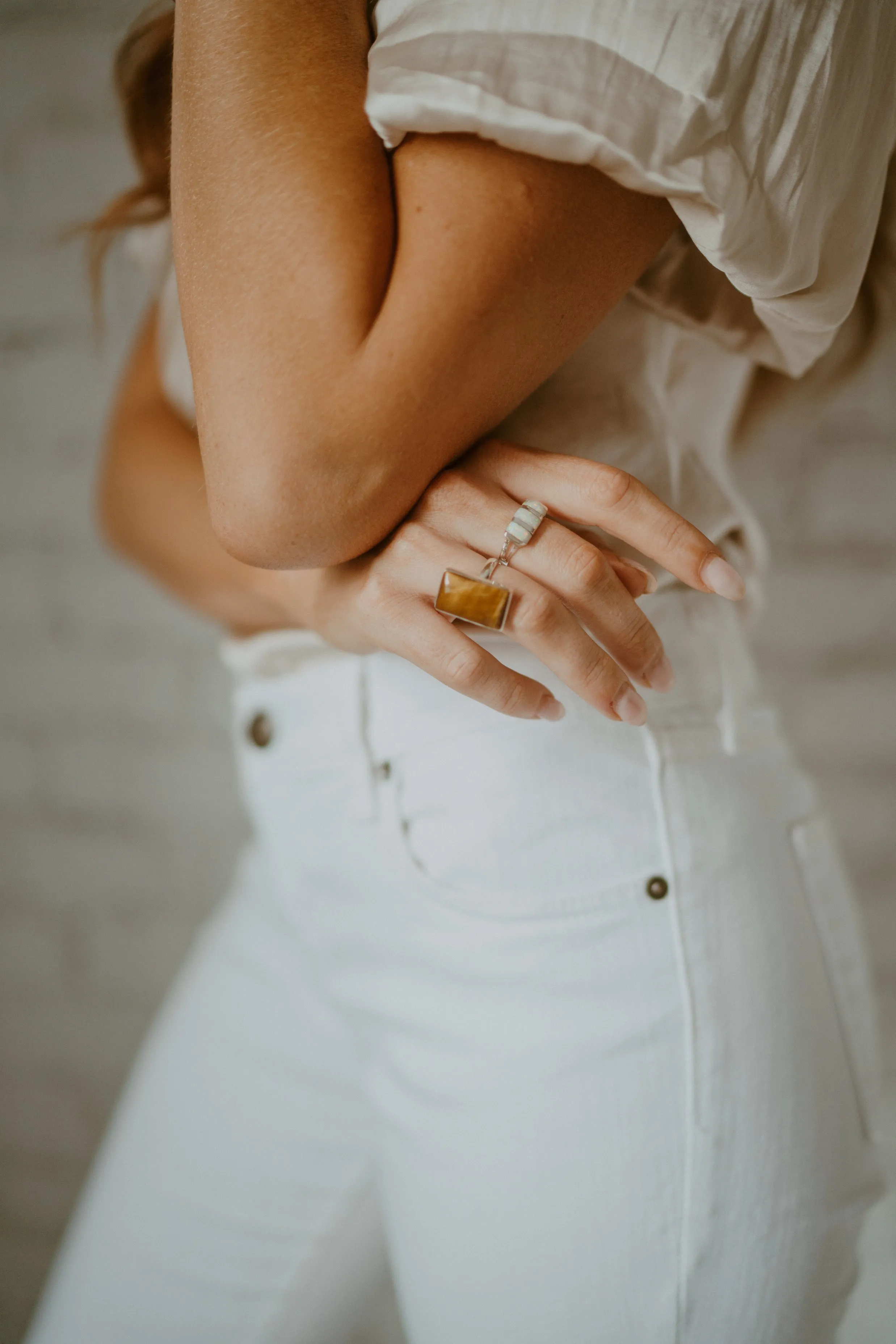 Morgan Ring | Square | Tiger's Eye