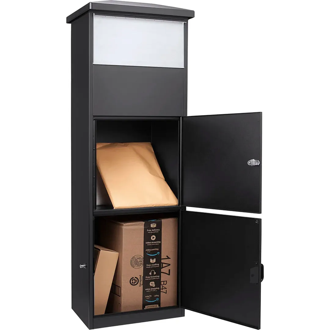 MPB-600 Dual Compartment Locking Parcel Box with Package Compartment | CB13332
