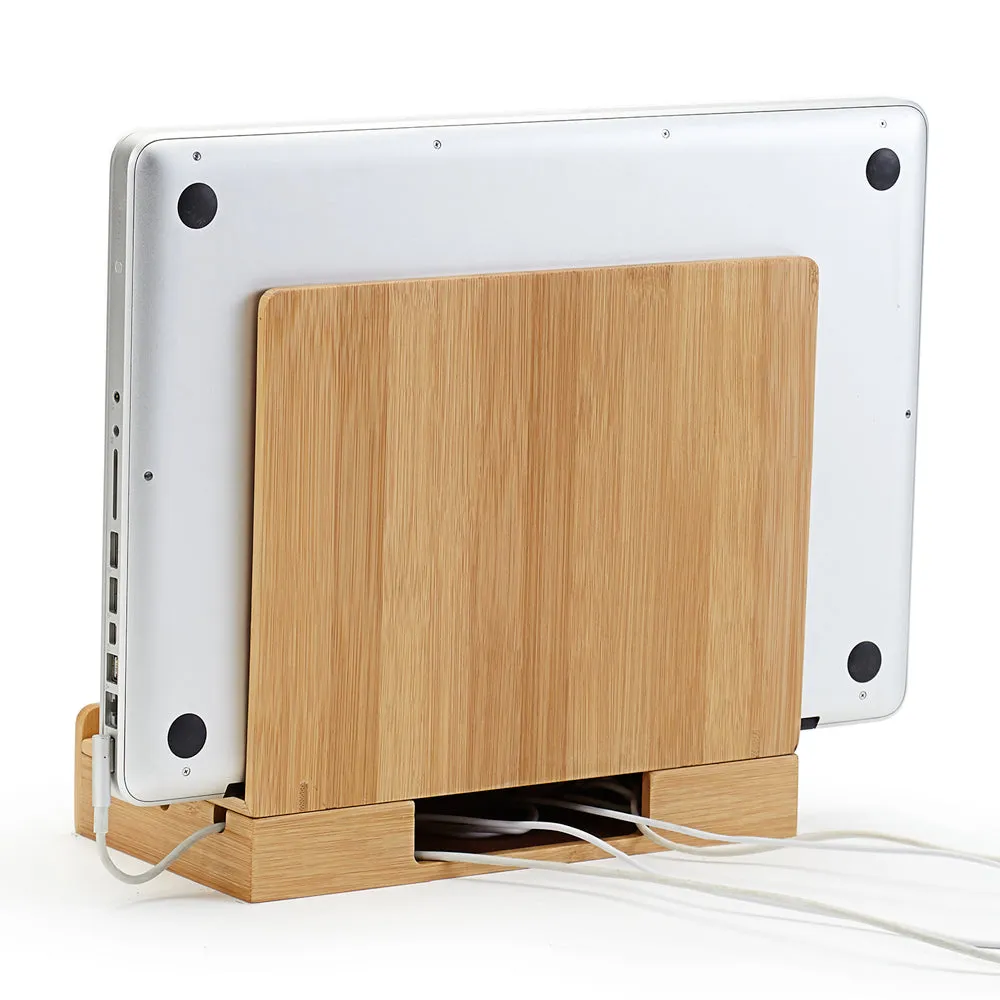 Multi-Device Charging Station Bamboo