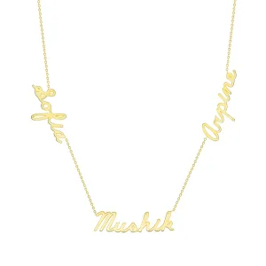 Multiple Name Necklace