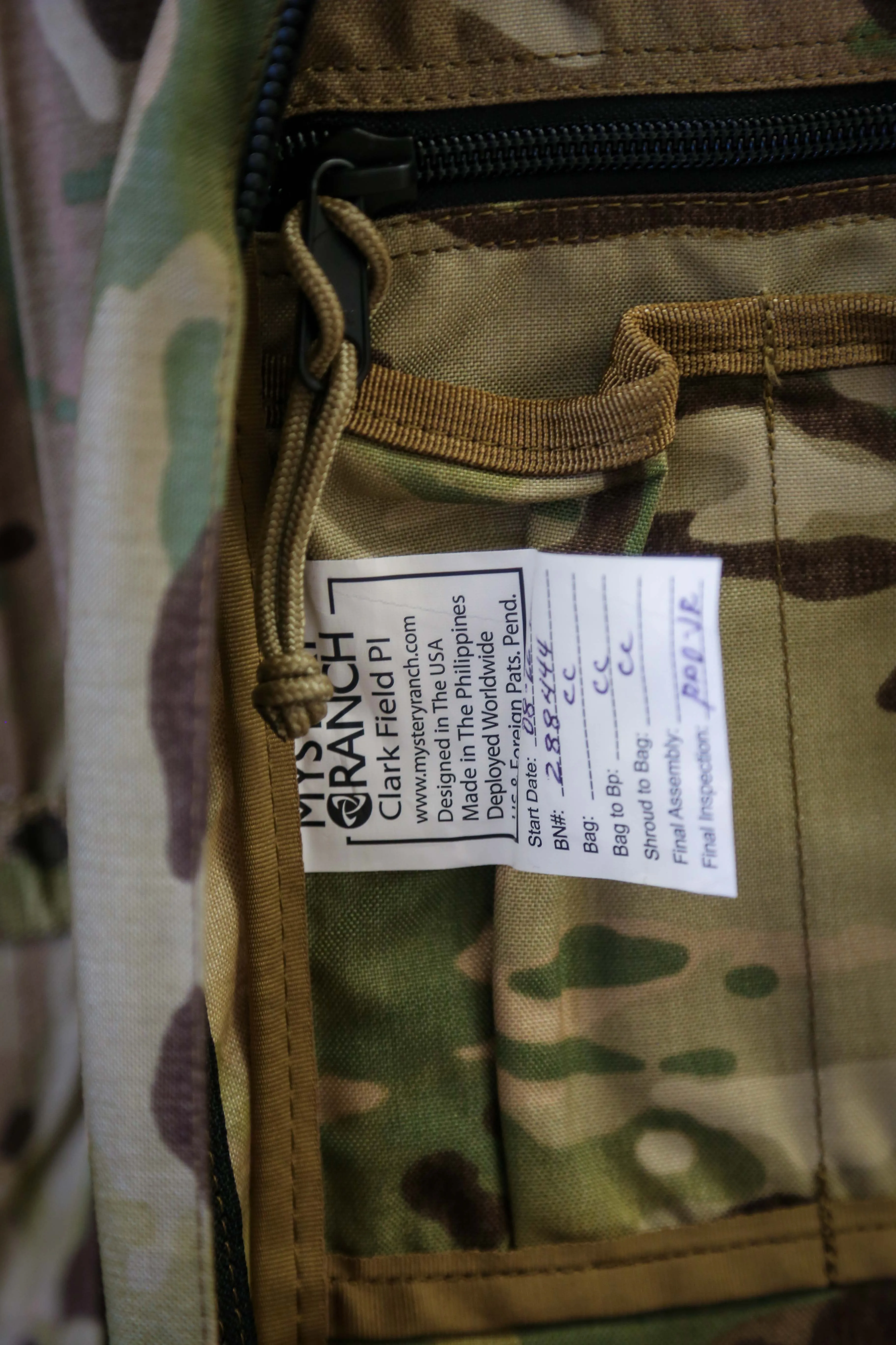Mystery Ranch Crewcab in Multicam