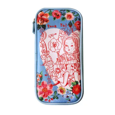Nathalie Lete Double Sided Pouch - Rabbit