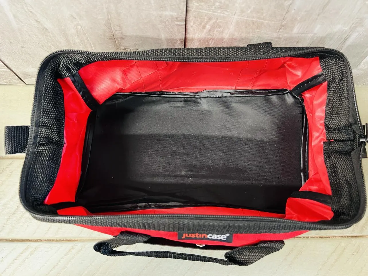 New 12-inch Tool Bag, Wide Mouth Small Tool Bag RED