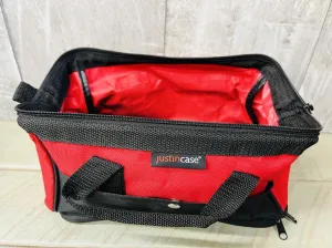 New 12-inch Tool Bag, Wide Mouth Small Tool Bag RED