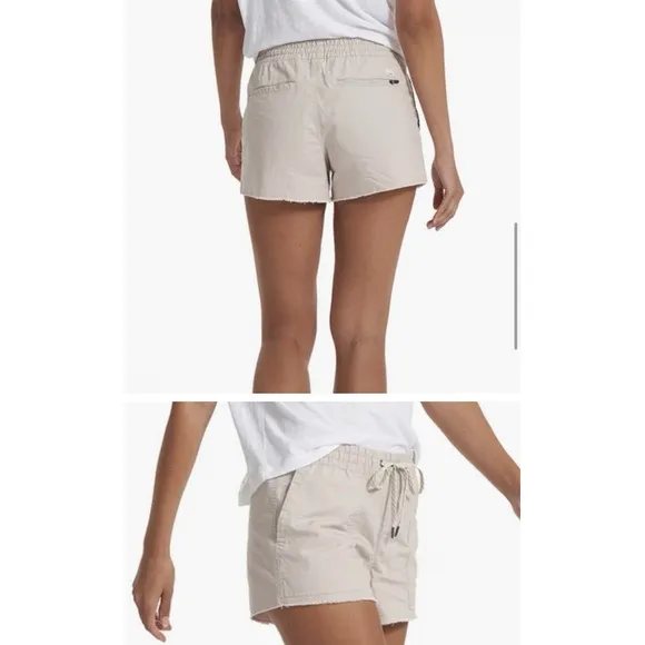NEW $68 VUORI Shorts Womens XL Ripstop Drawcord Pockets Elastic Waist VW385