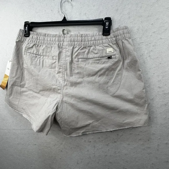 NEW $68 VUORI Shorts Womens XL Ripstop Drawcord Pockets Elastic Waist VW385