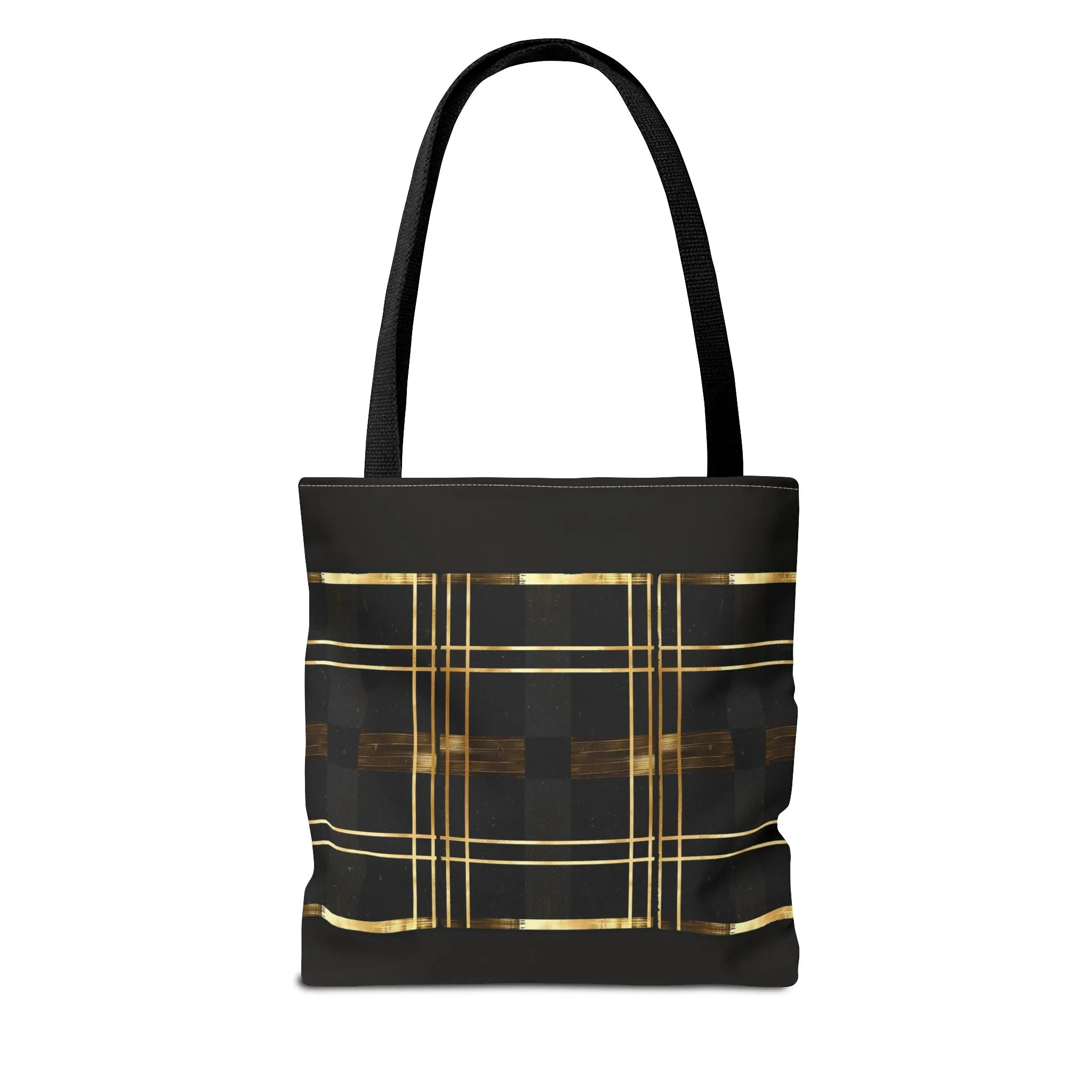 Noir & Gold Glam Tote Bag (AOP)