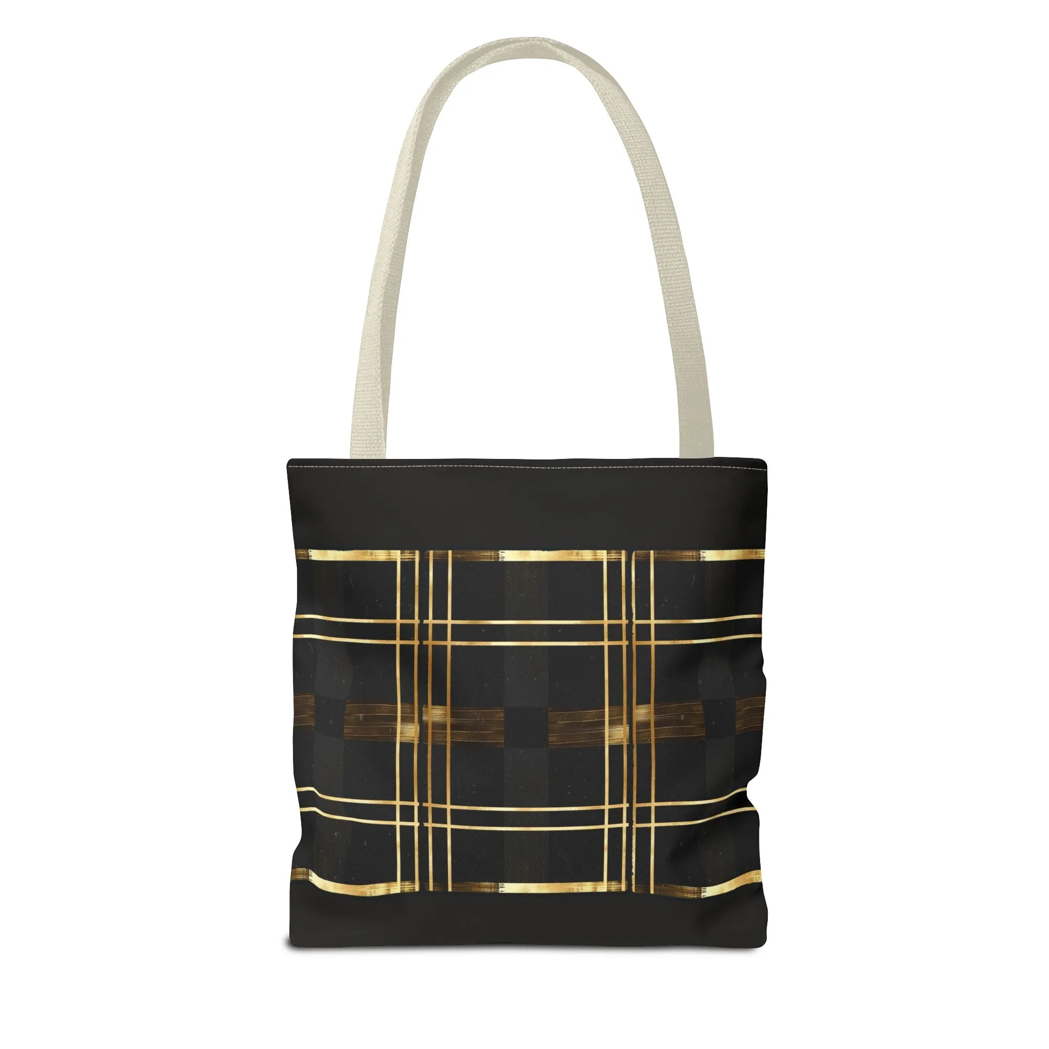 Noir & Gold Glam Tote Bag (AOP)