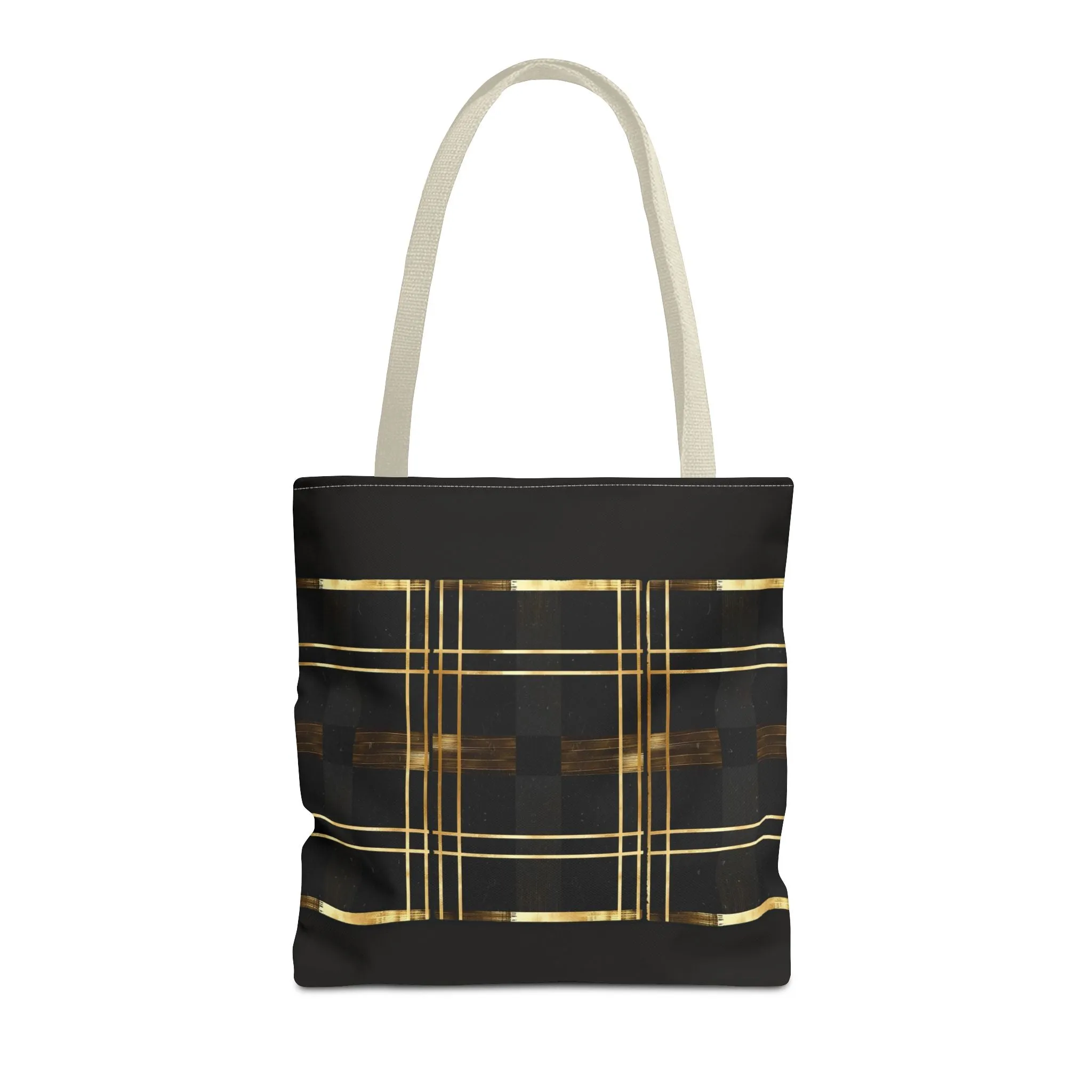 Noir & Gold Glam Tote Bag (AOP)
