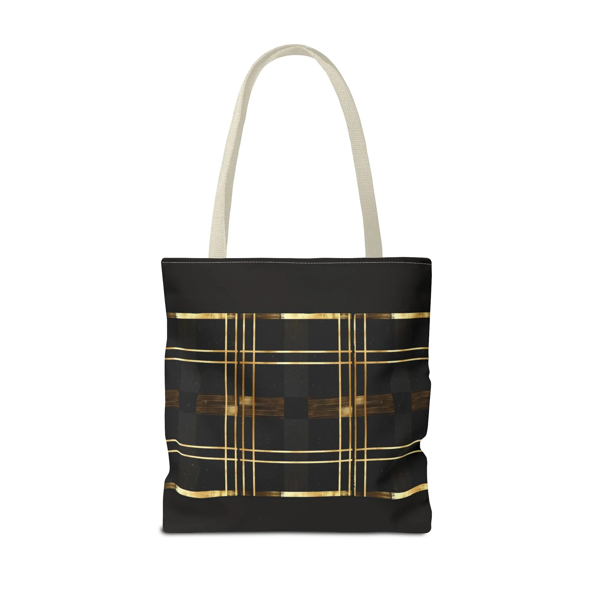 Noir & Gold Glam Tote Bag (AOP)