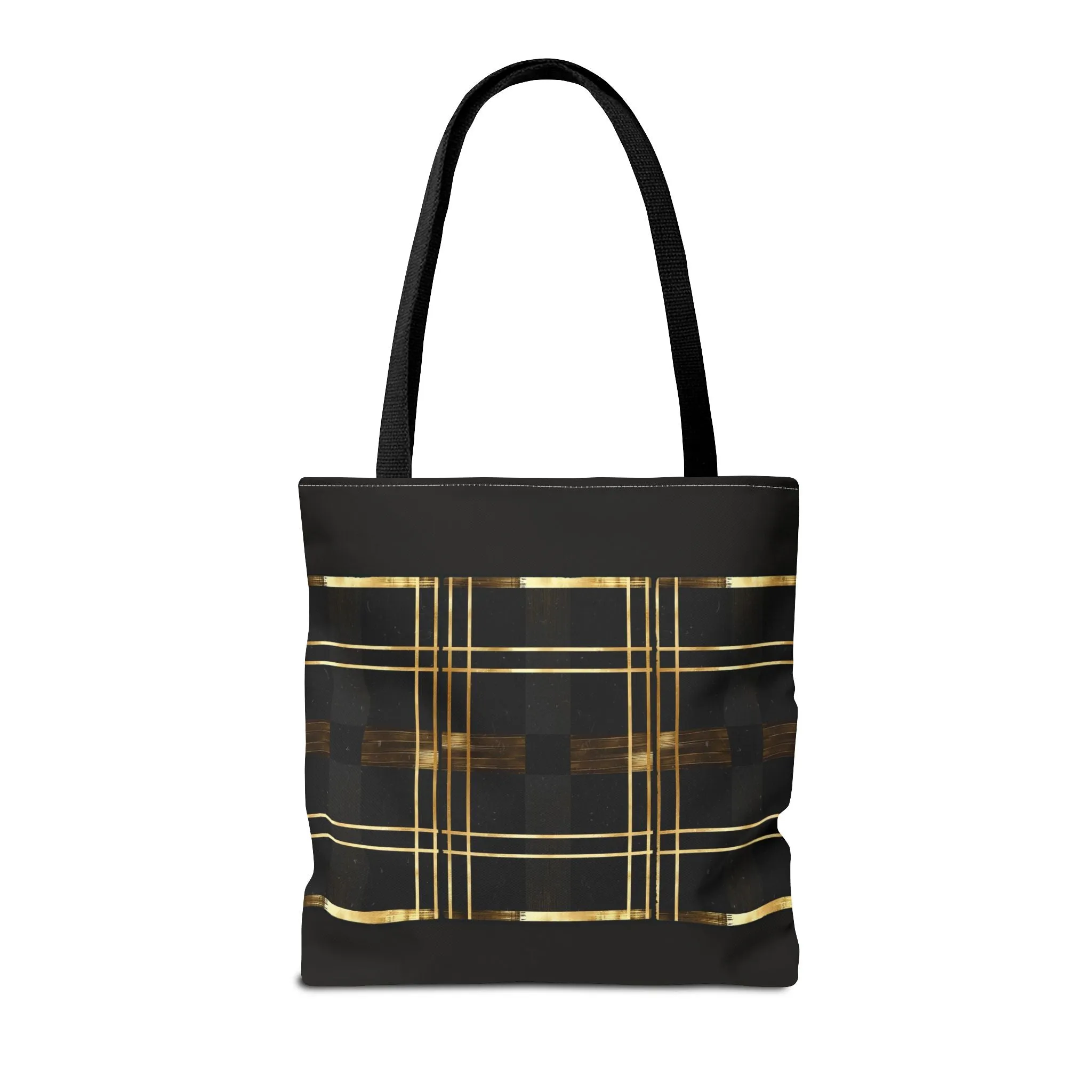 Noir & Gold Glam Tote Bag (AOP)