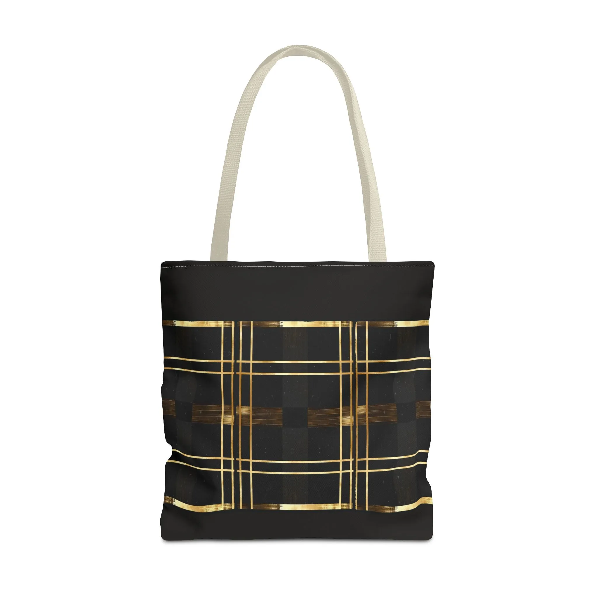 Noir & Gold Glam Tote Bag (AOP)