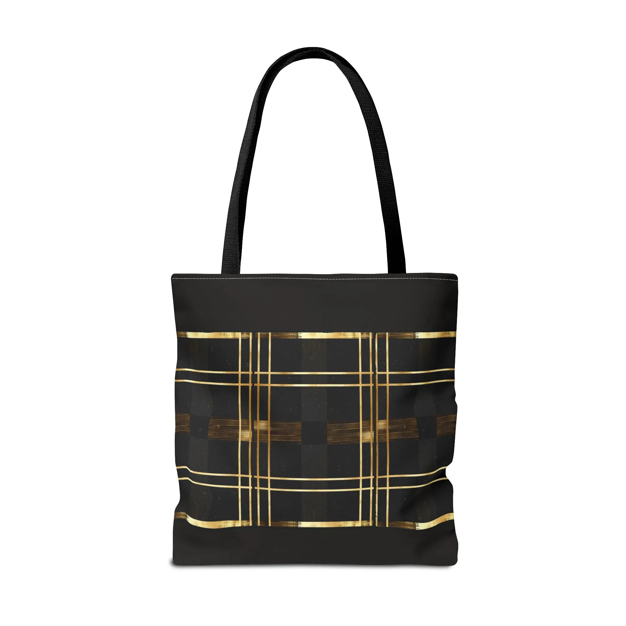 Noir & Gold Glam Tote Bag (AOP)