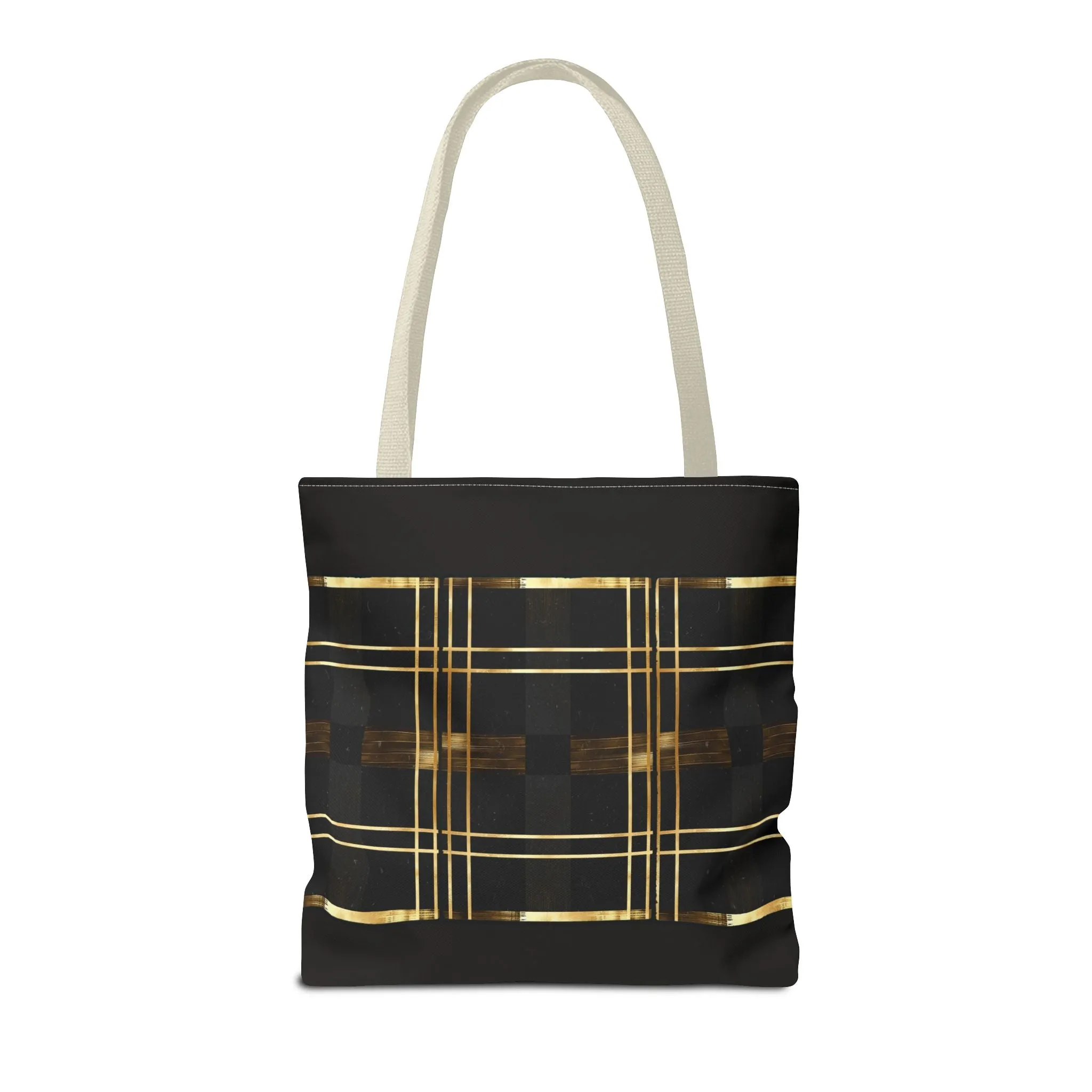 Noir & Gold Glam Tote Bag (AOP)