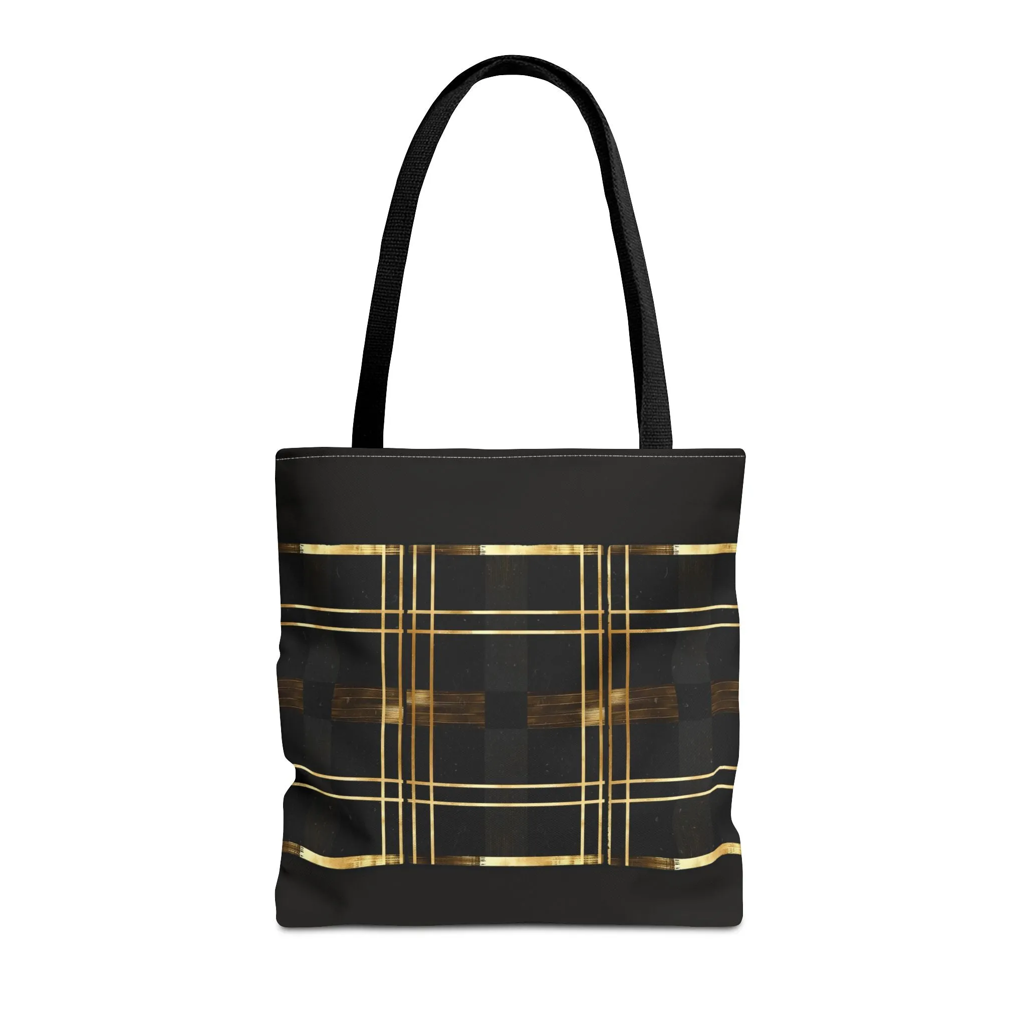 Noir & Gold Glam Tote Bag (AOP)