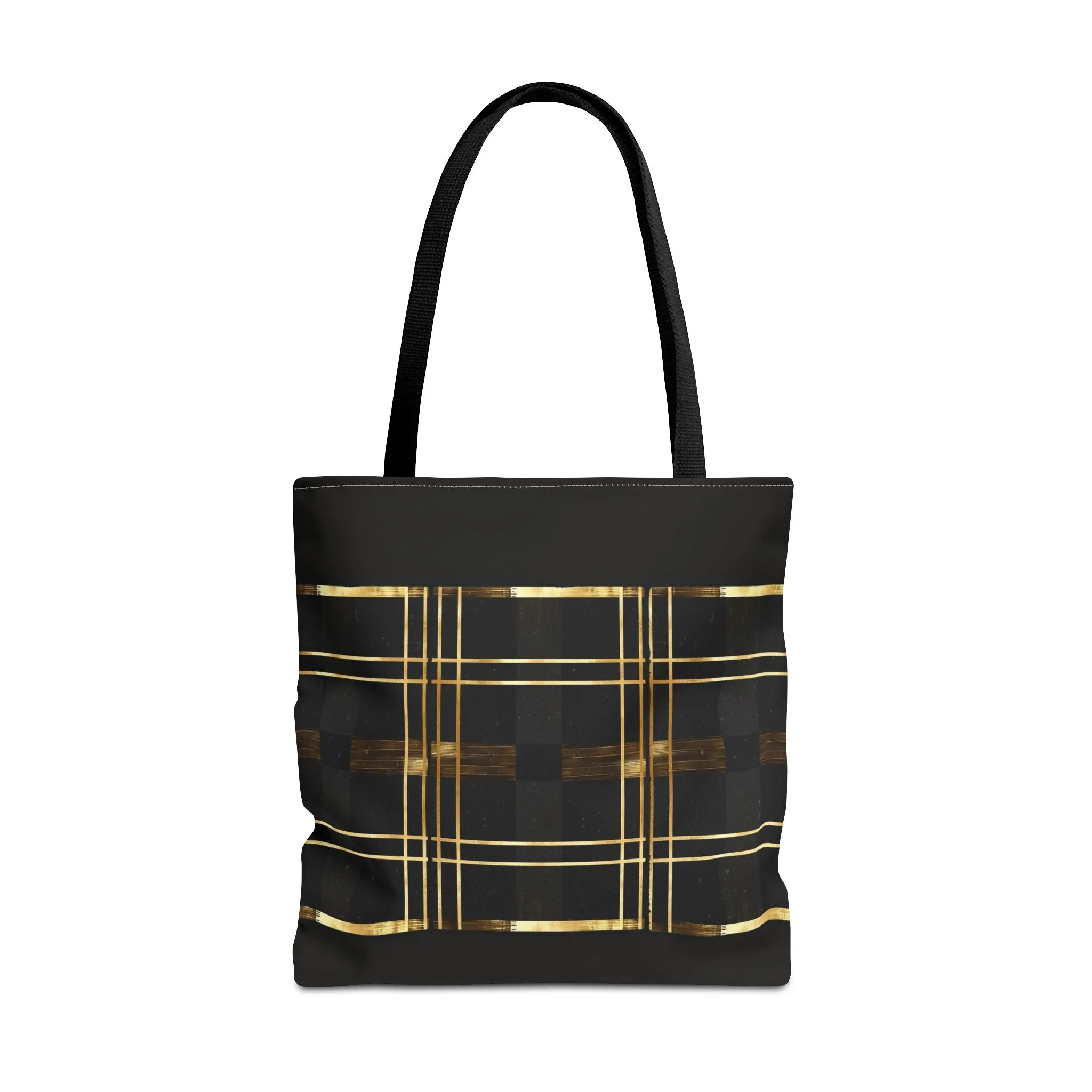 Noir & Gold Glam Tote Bag (AOP)