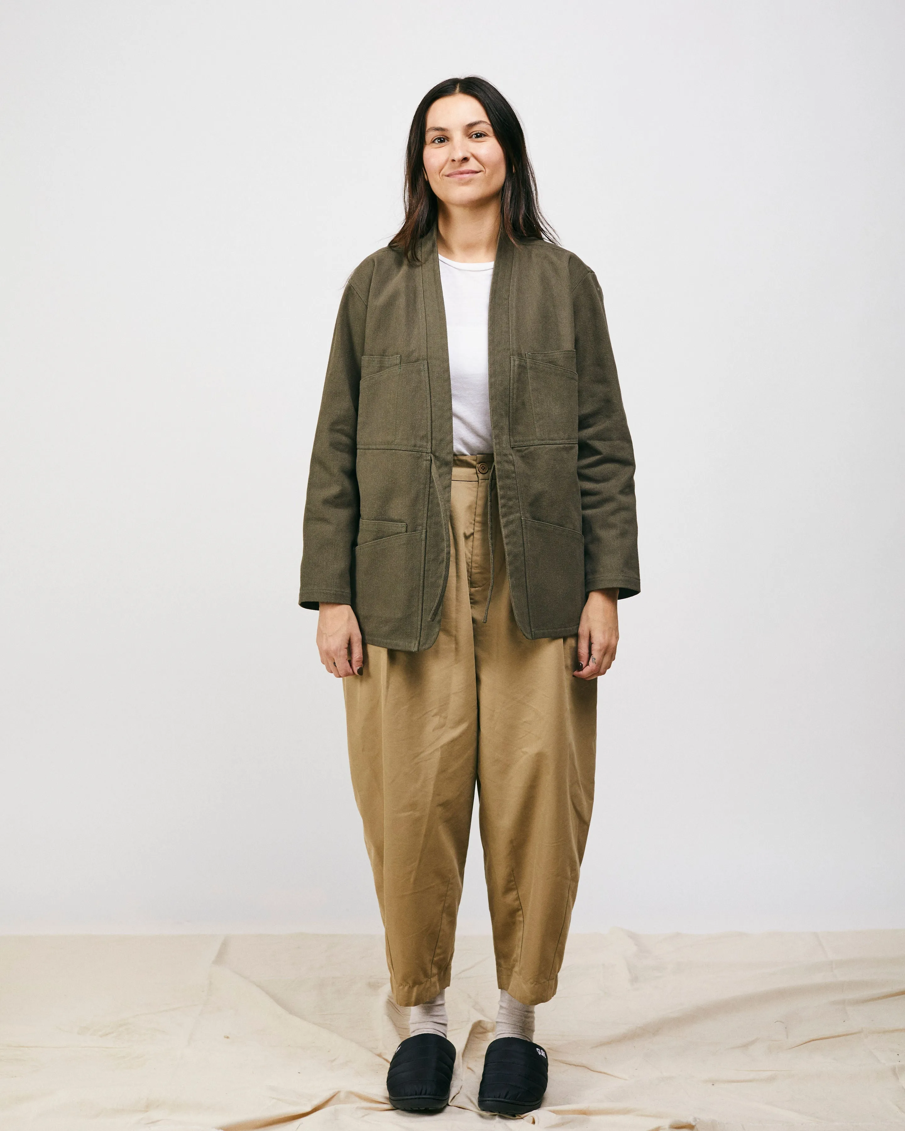 Noragi Work Coat - Green