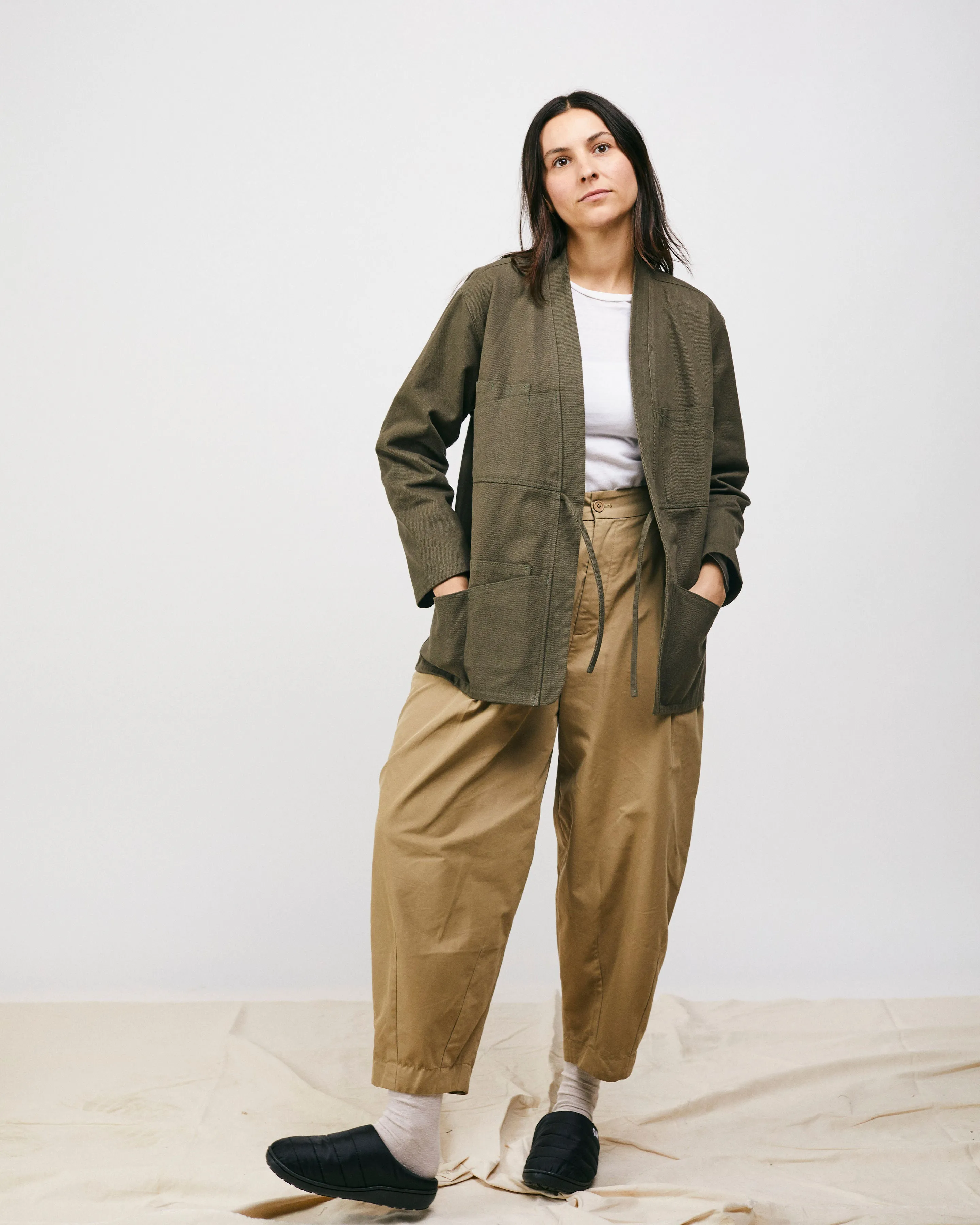 Noragi Work Coat - Green