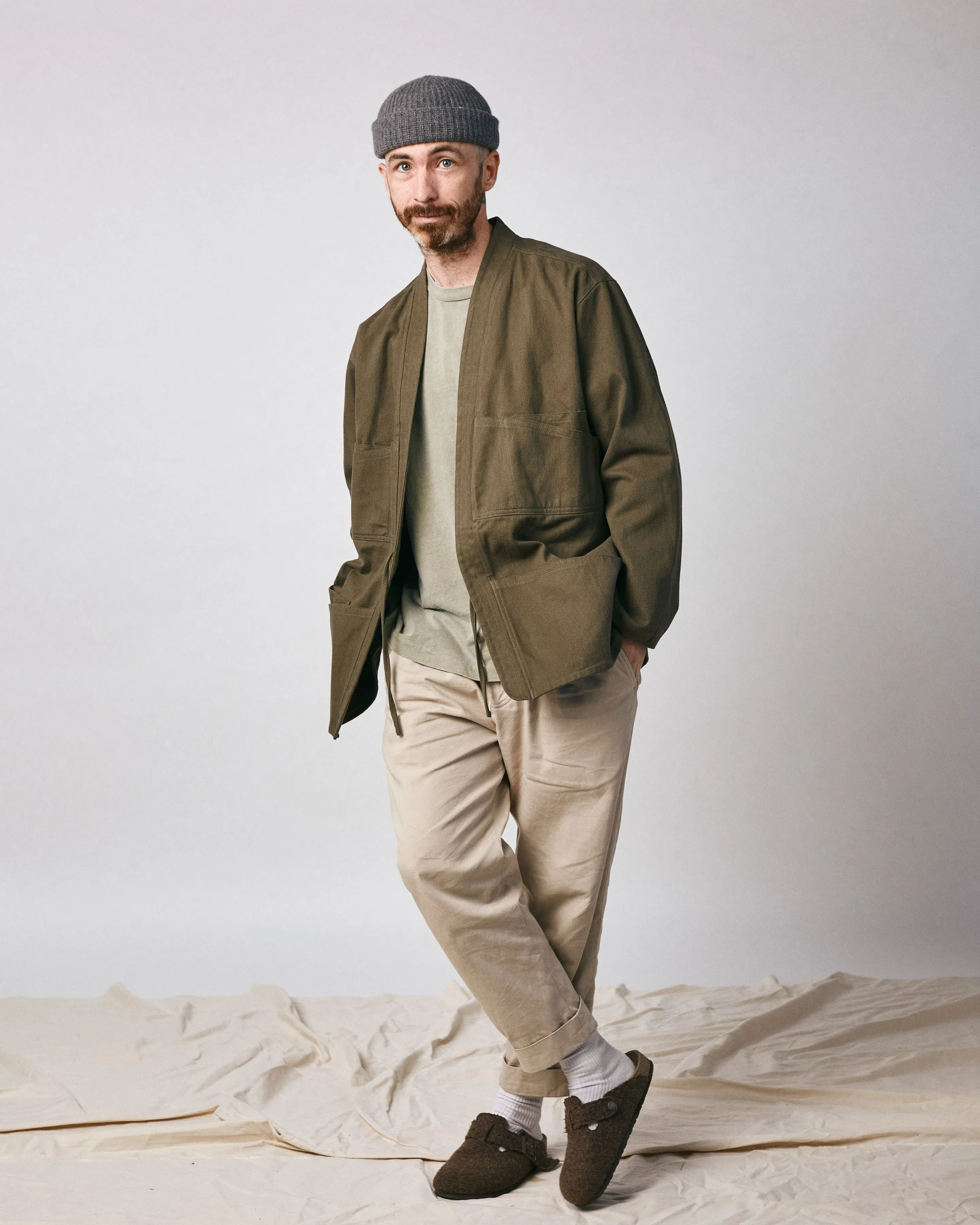 Noragi Work Coat - Green
