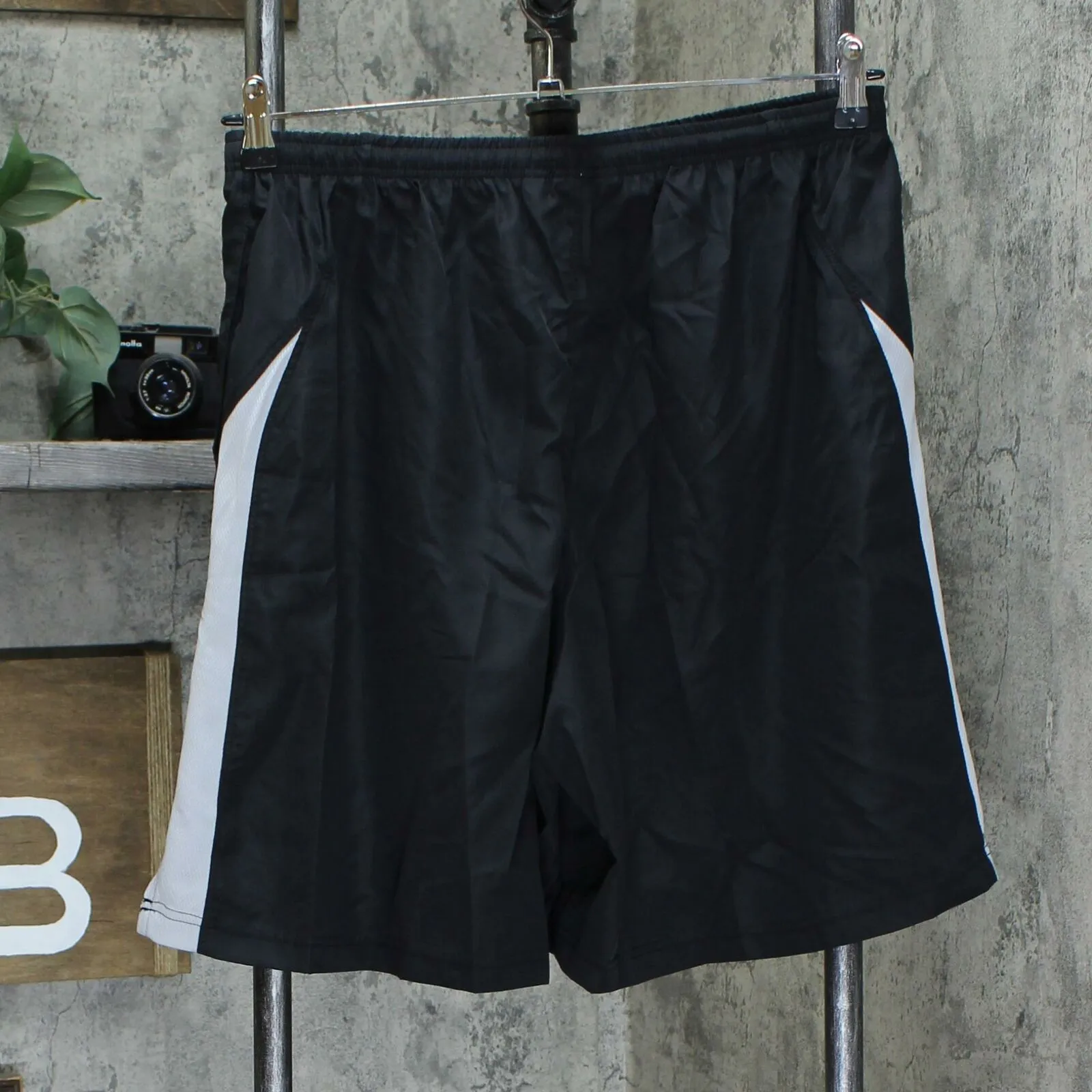 North End Men's Atheltic Shorts Black Large