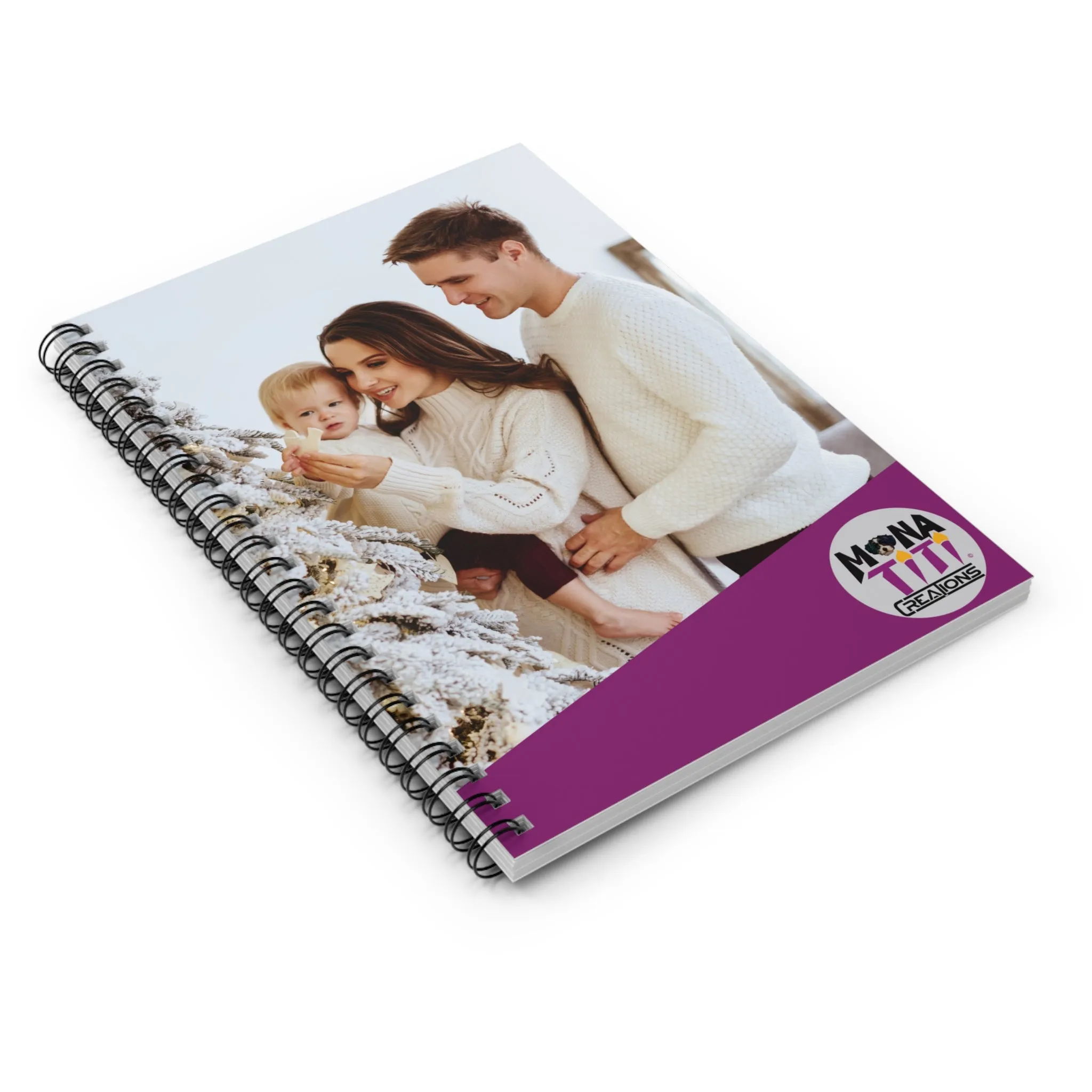 Notebook - Elegant Ruled Line Spiral Notebook for Notes, Planning, and Ideas