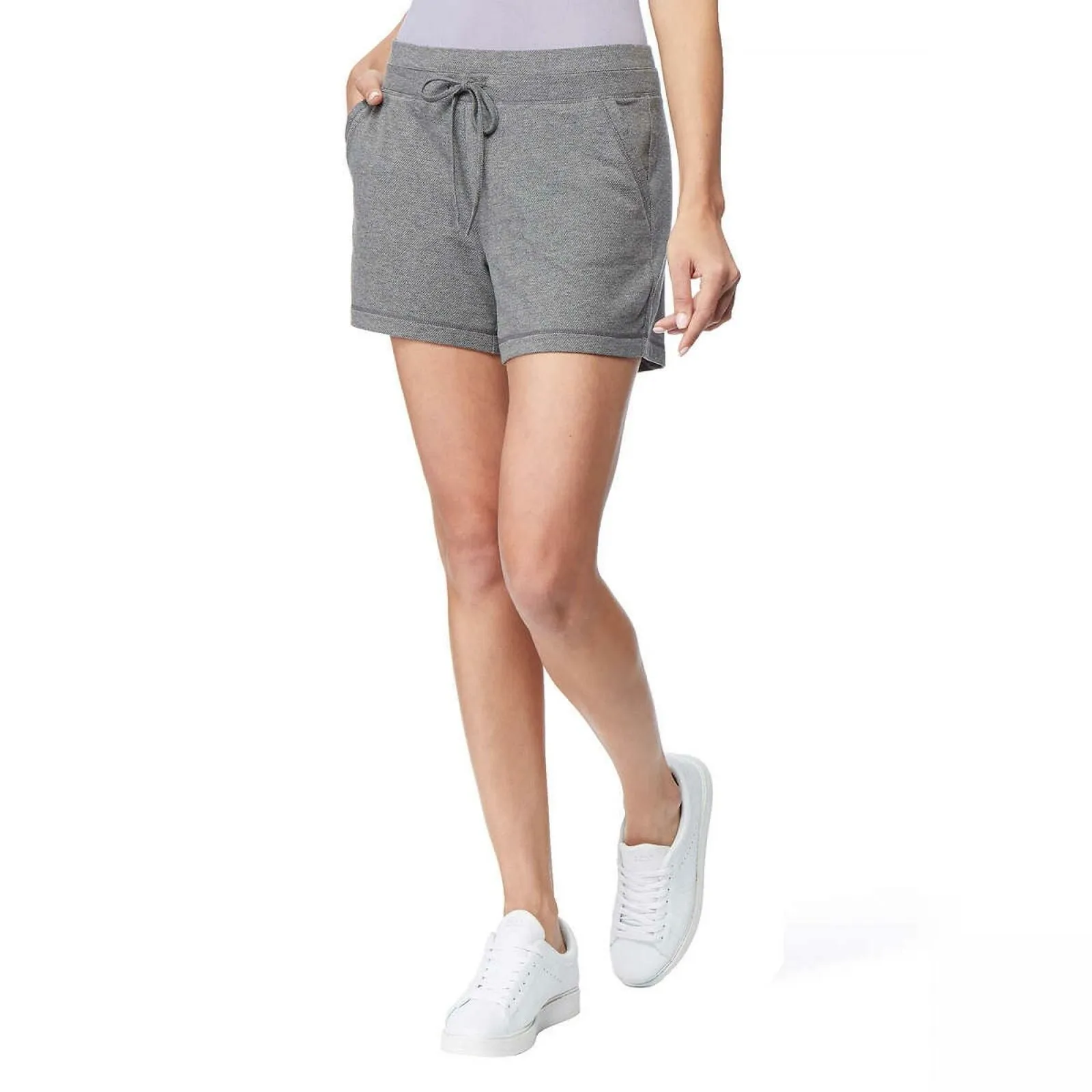 NWT 32 Degrees Cool Women s 2 Pack Pull-On French Terry Shorts. 1369424 S