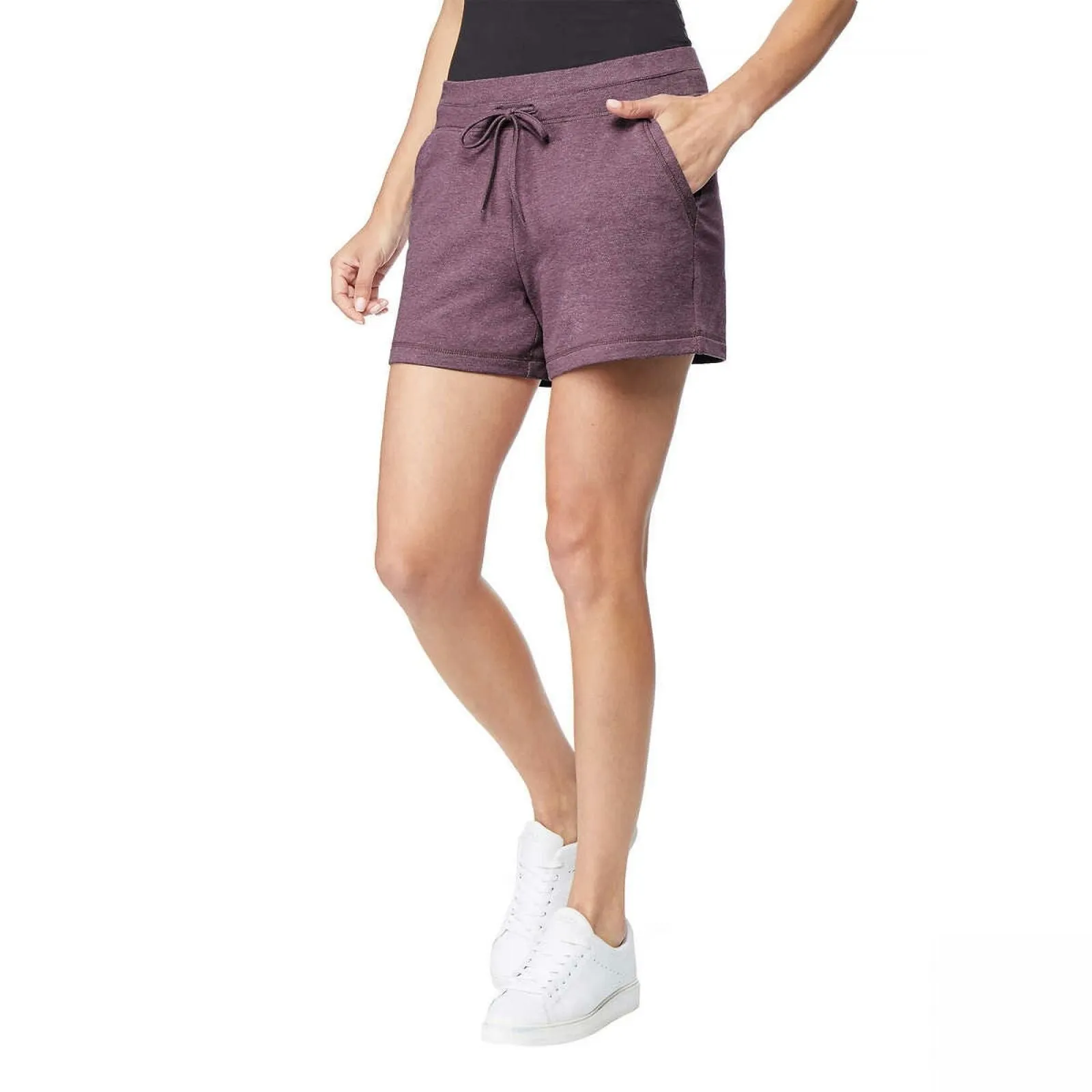 NWT 32 Degrees Cool Women s 2 Pack Pull-On French Terry Shorts. 1369424 S