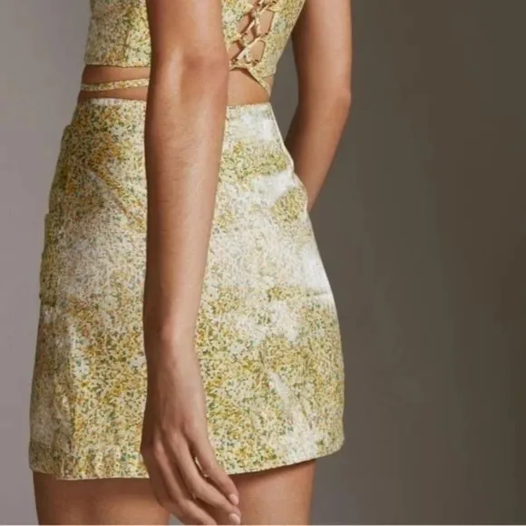 NWT Anthropologie &amp; Sabina Musayev Fitted Mini Skirt