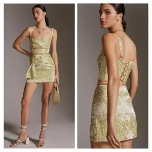 NWT Anthropologie &amp; Sabina Musayev Fitted Mini Skirt