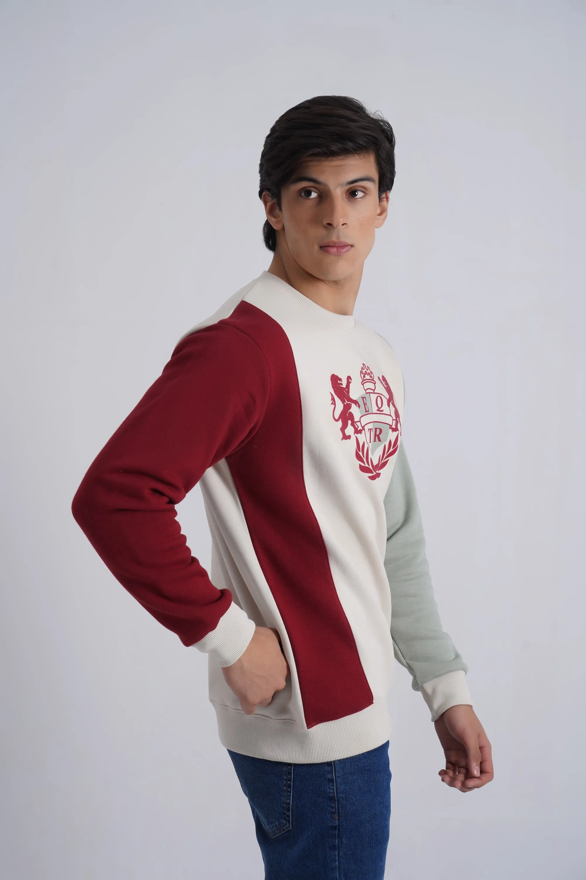 Oatmeal Cut & Sew Sweatshirt