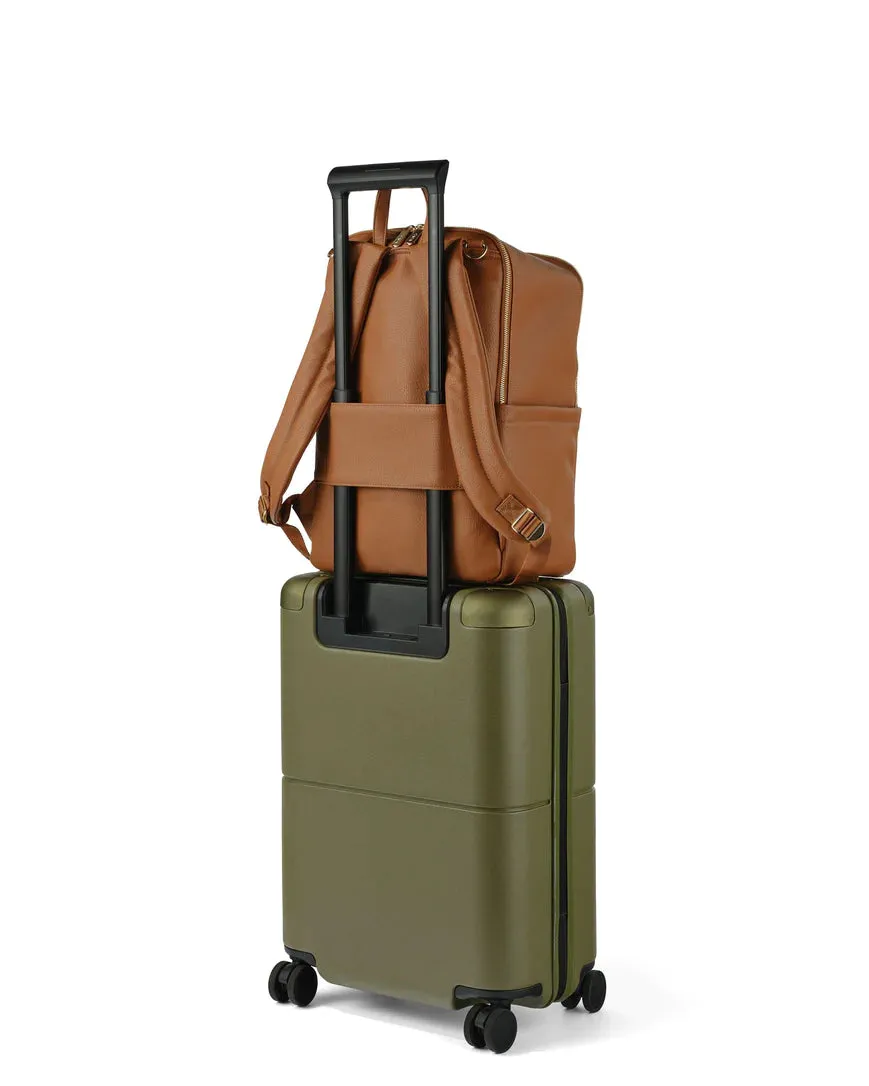 OiOi Mulitasker Nappy Backpack - Chestnut
