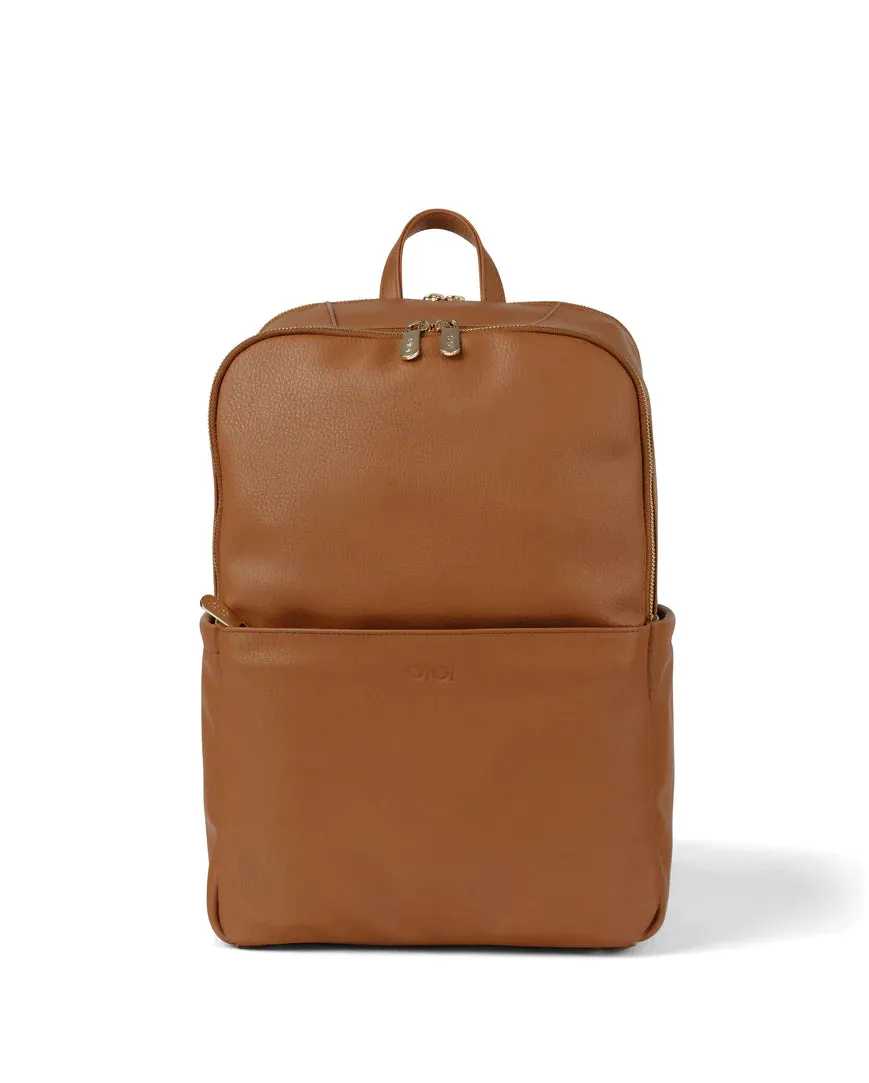 OiOi Mulitasker Nappy Backpack - Chestnut