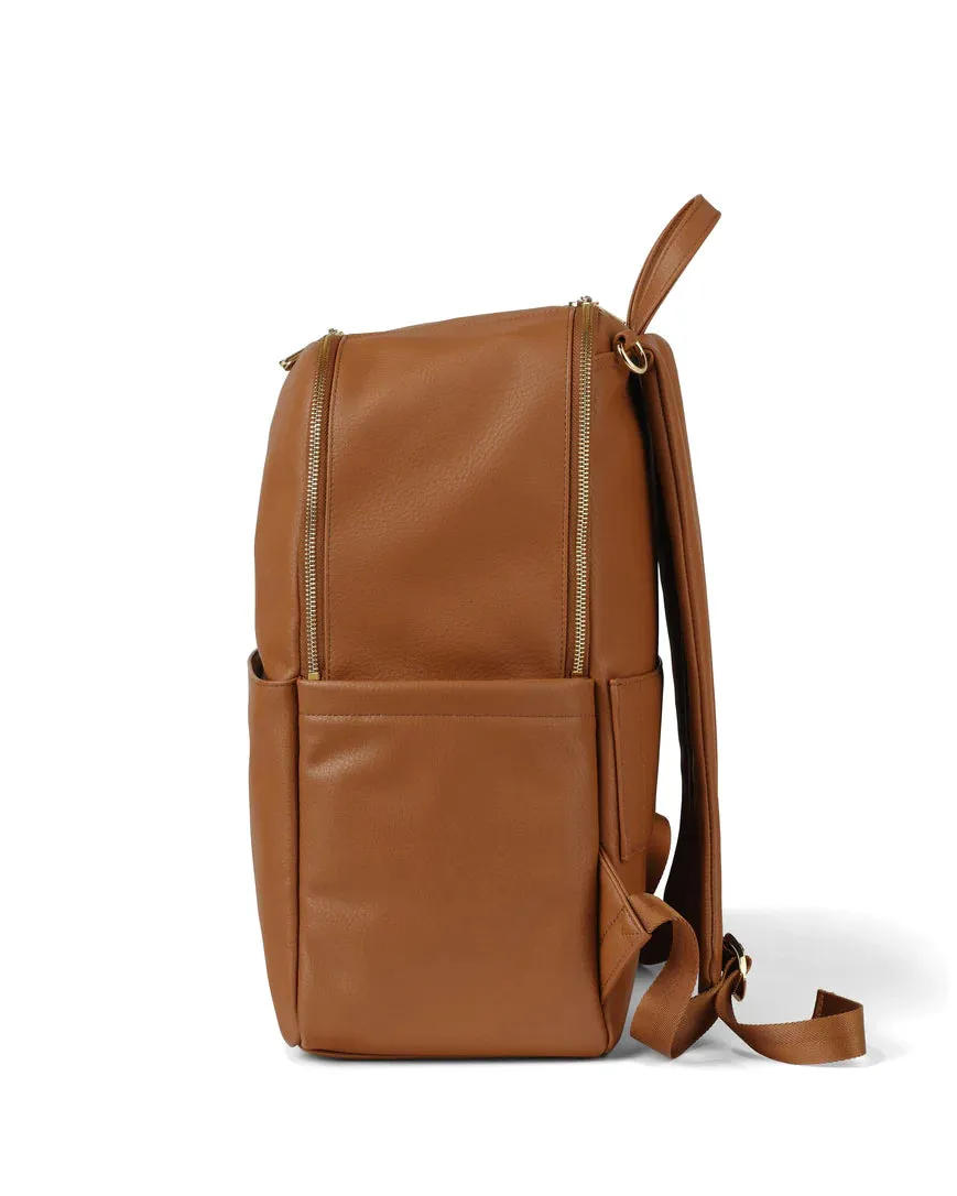 OiOi Mulitasker Nappy Backpack - Chestnut