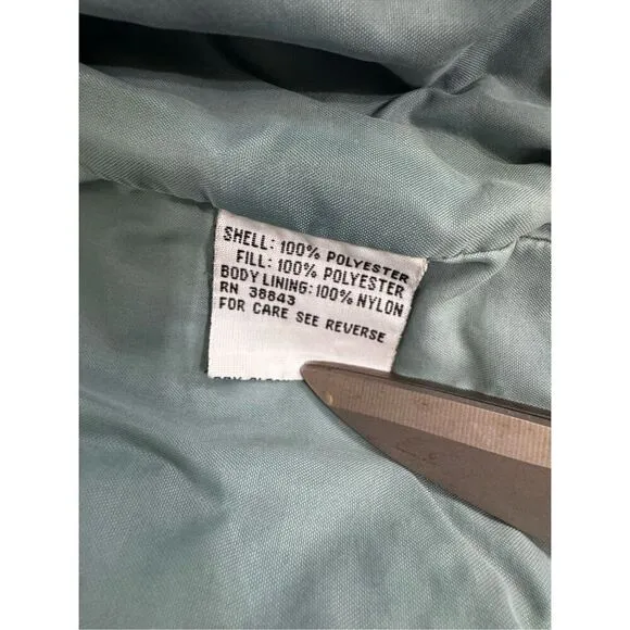 Olive Green Izzi by Rothchilds Quilted Lagenlook Jacket Size Medium