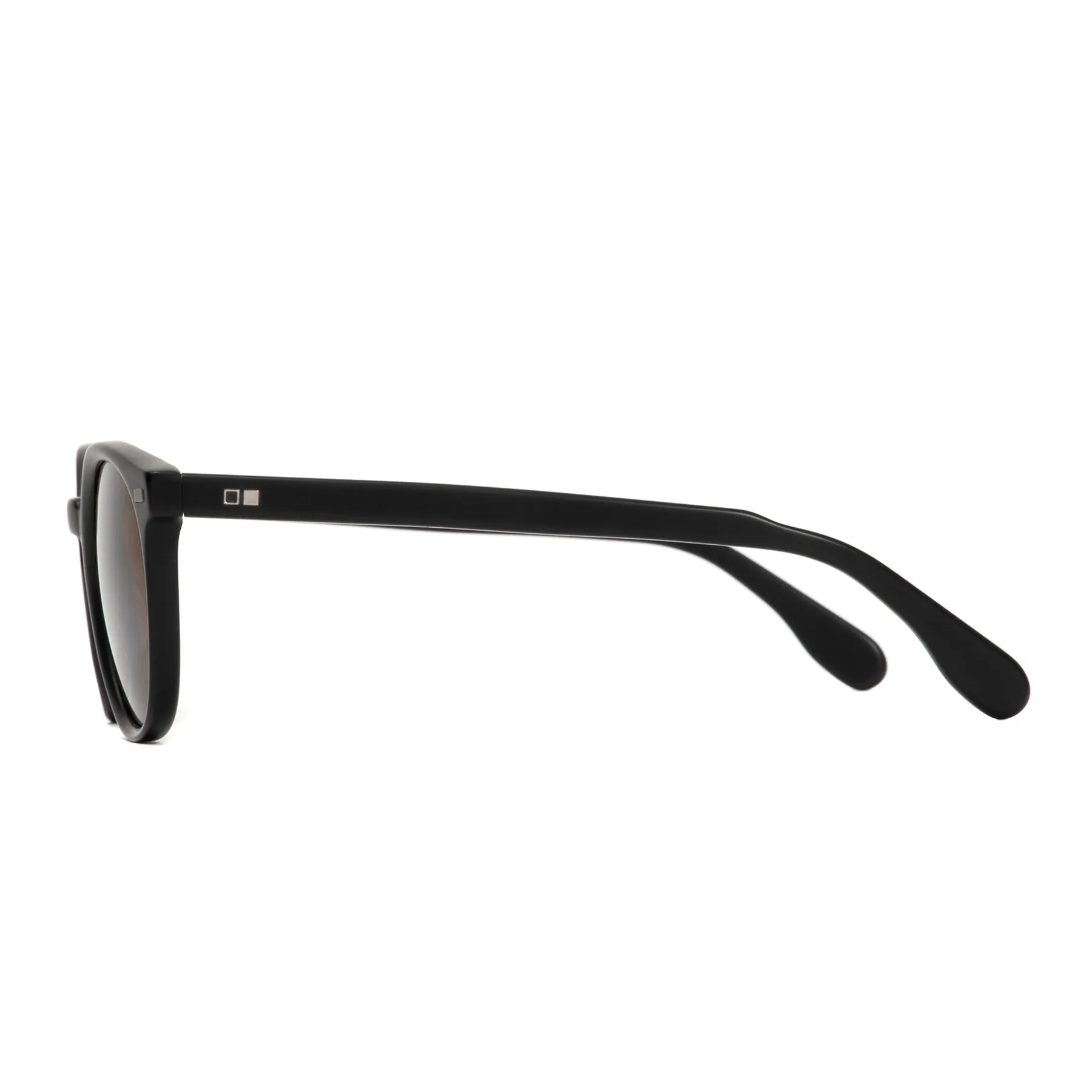 OMAR VINTAGE - Eco Matte Black / Brown